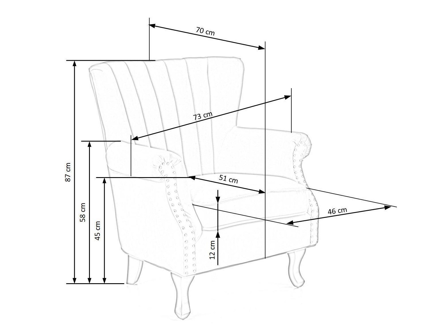 Sessel Houston 1105 (Grau)