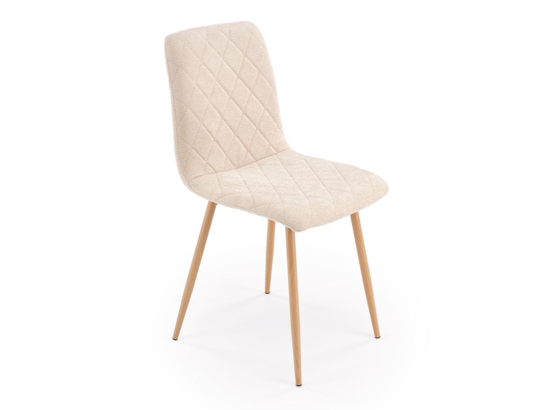 Stuhl Houston 1731 (Beige + Helles Holz)