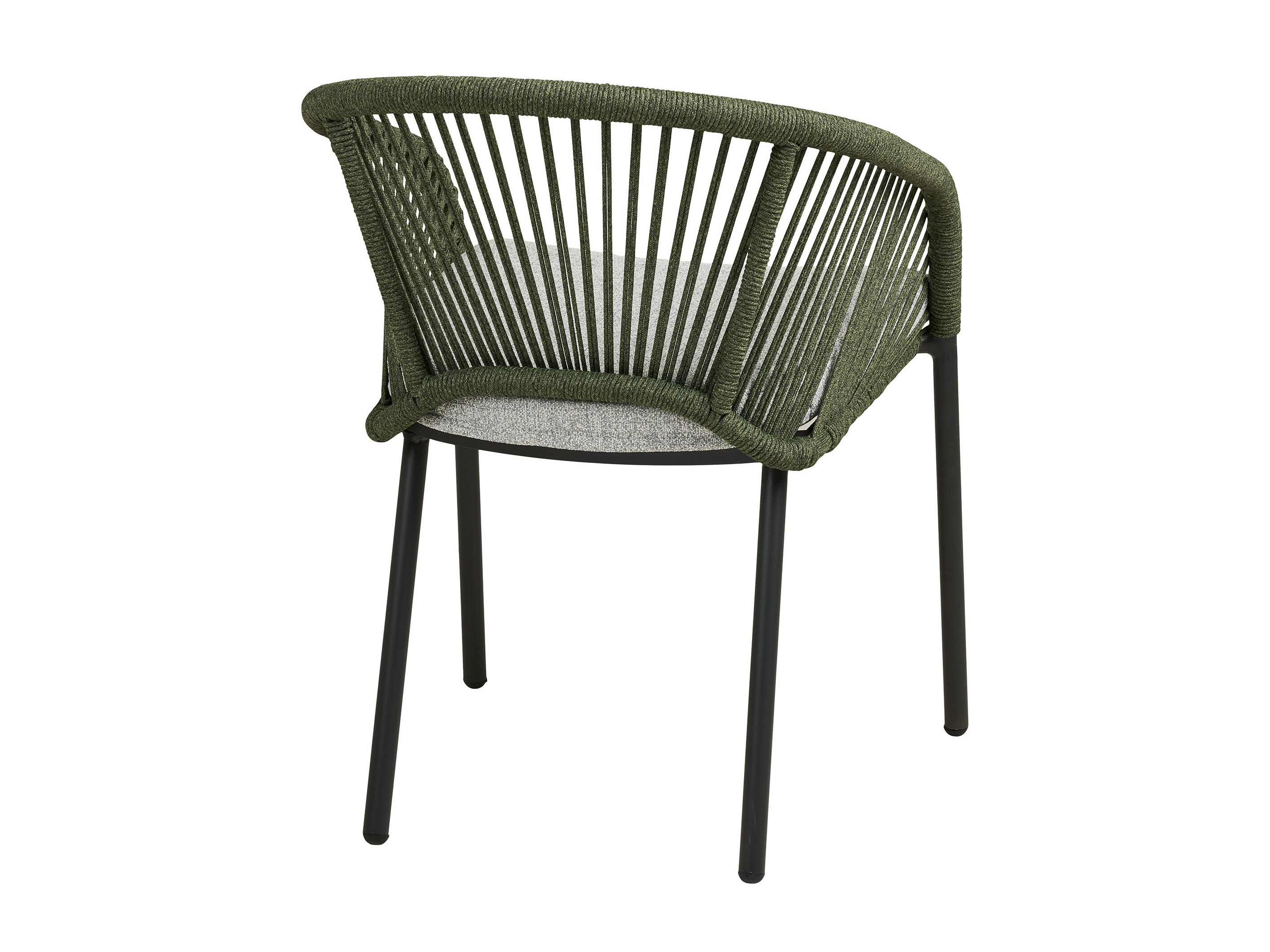 Gartenstuhl Brea 297 (Grau + Grün + Schwarz)