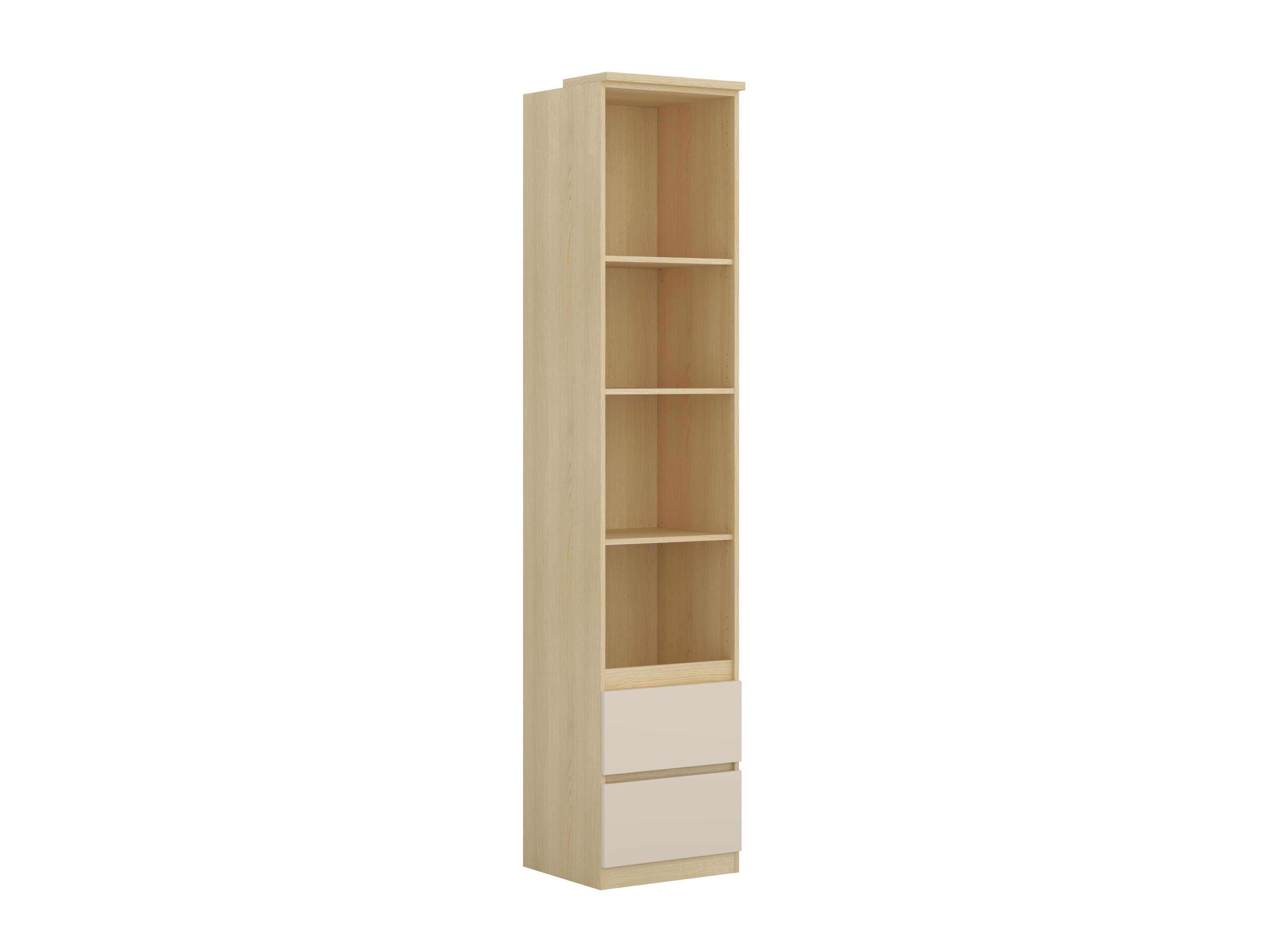 Regal Nolcala 111 (Eichenholzoptik + Beige)