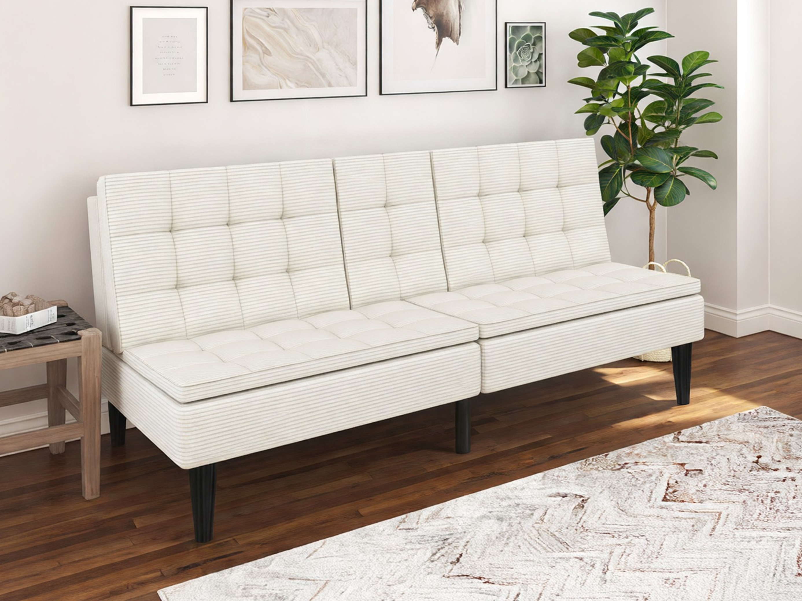 Schlafsofa Tulsa 683 (Cremefarben)