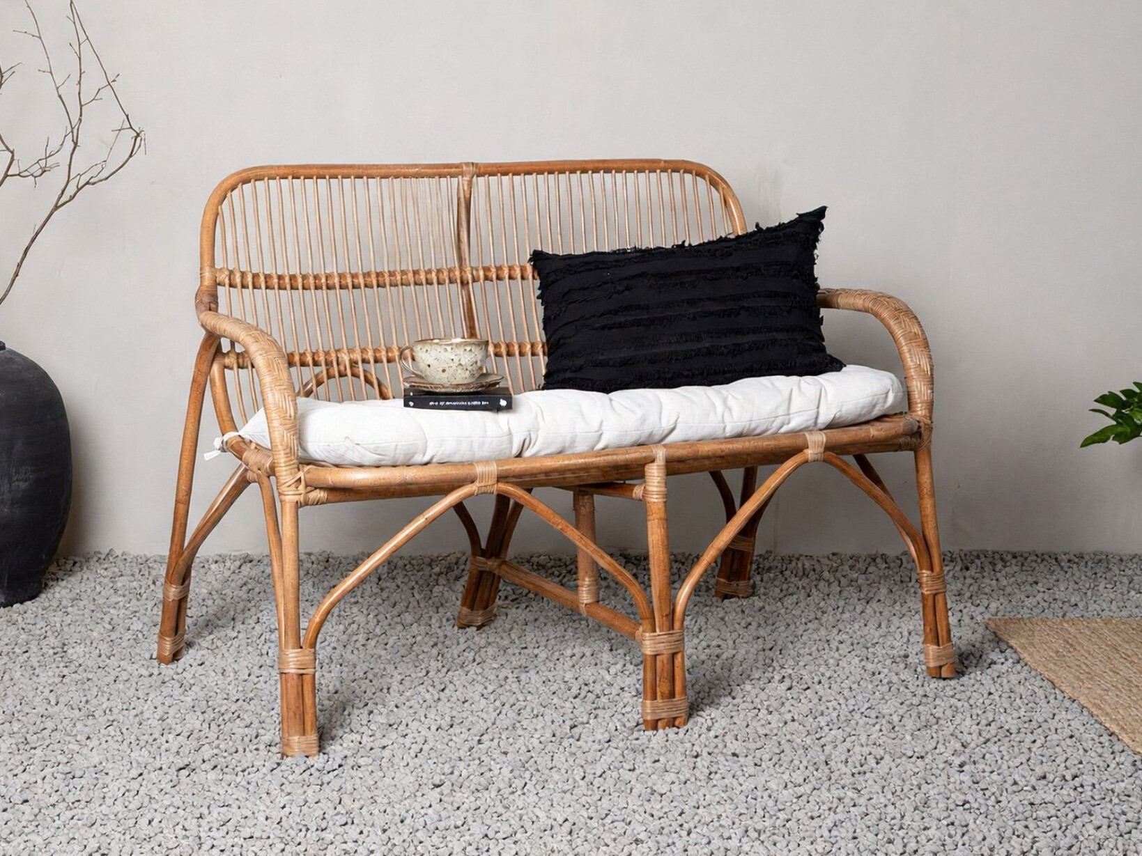 Gartensofa-Sofa Dallas 5200 (Hellbraun)