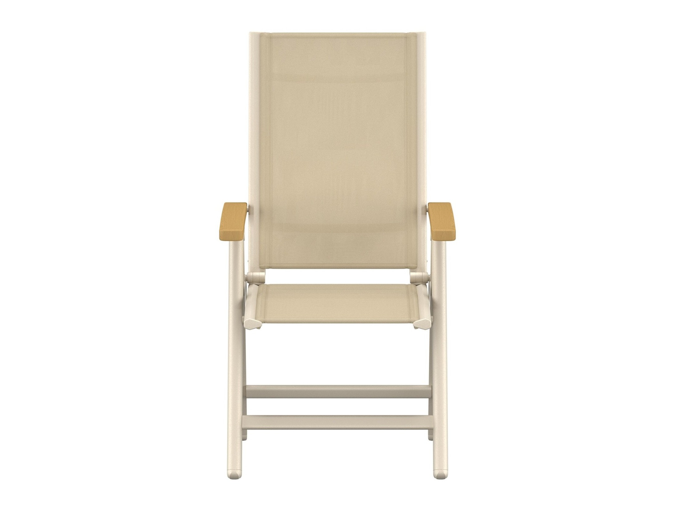 Gartenstuhl Dallas 2848 (Beige + Teakholz)