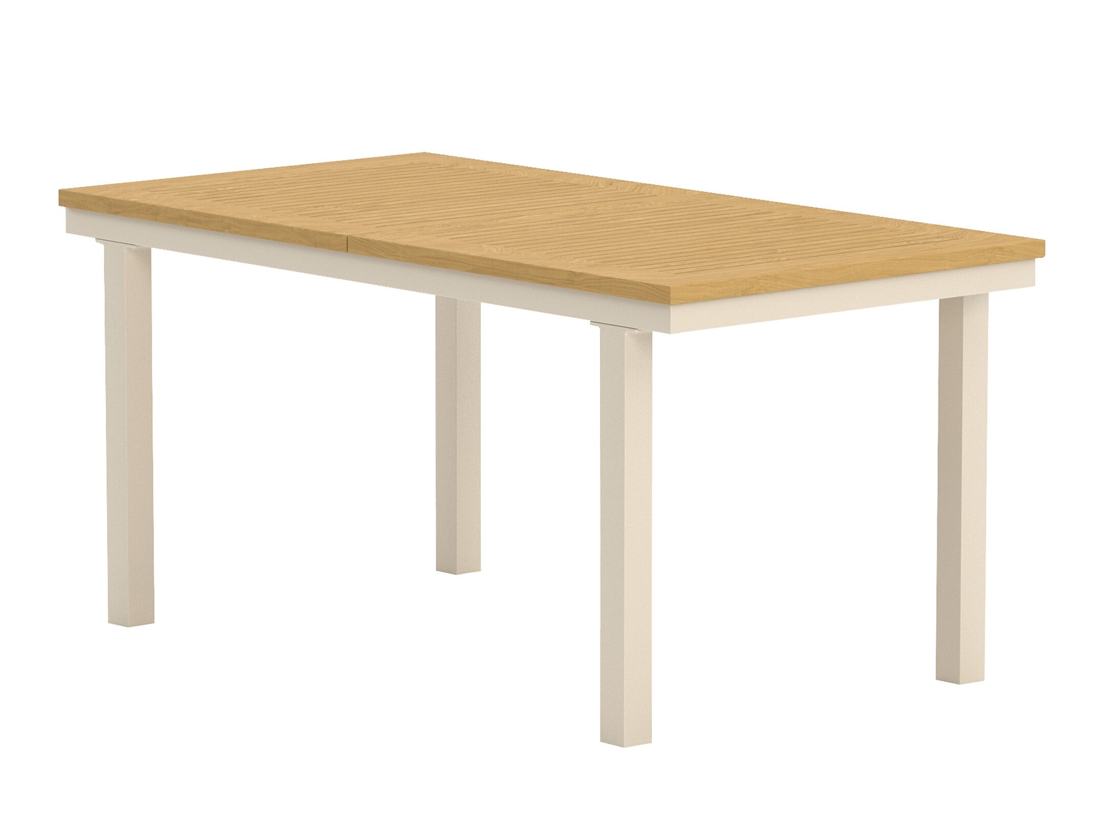 Gartentisch Dallas 809 (Teakholz + Beige)