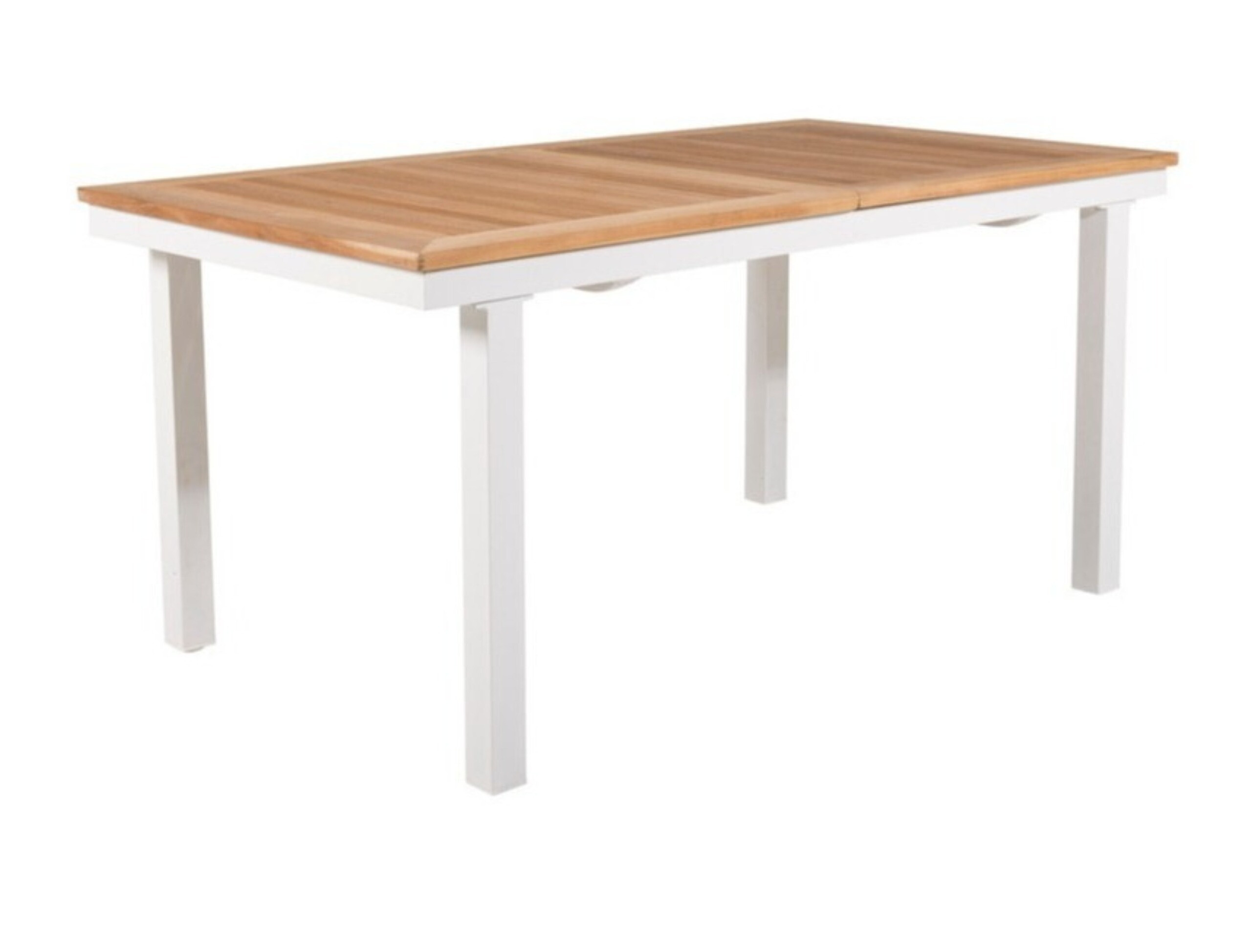 Gartentisch Dallas 809 (Teakholz + Weiss)