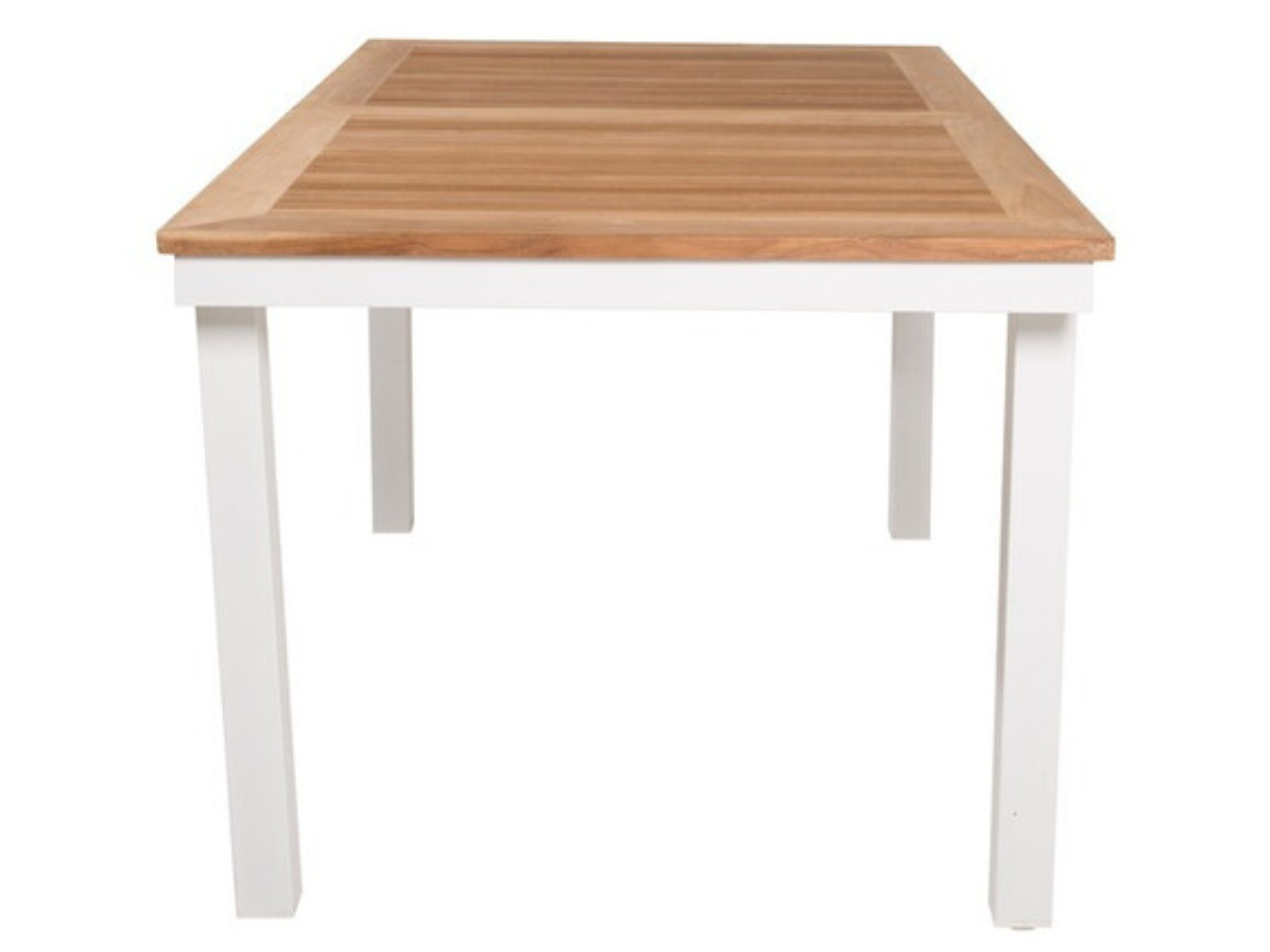 Gartentisch Dallas 809 (Teakholz + Weiss)