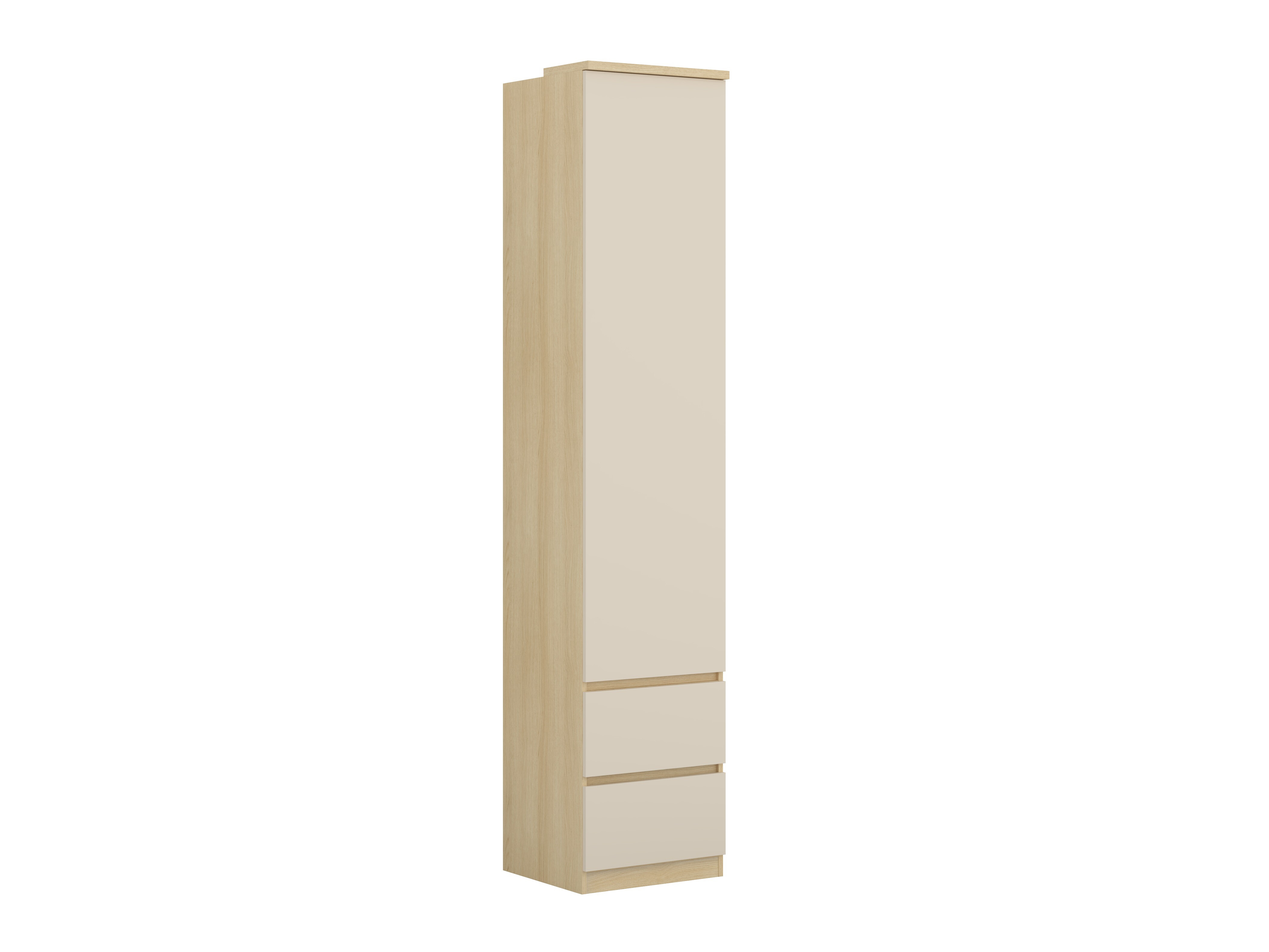 Regal Nolcala 115 (Eichenholzoptik + Beige)