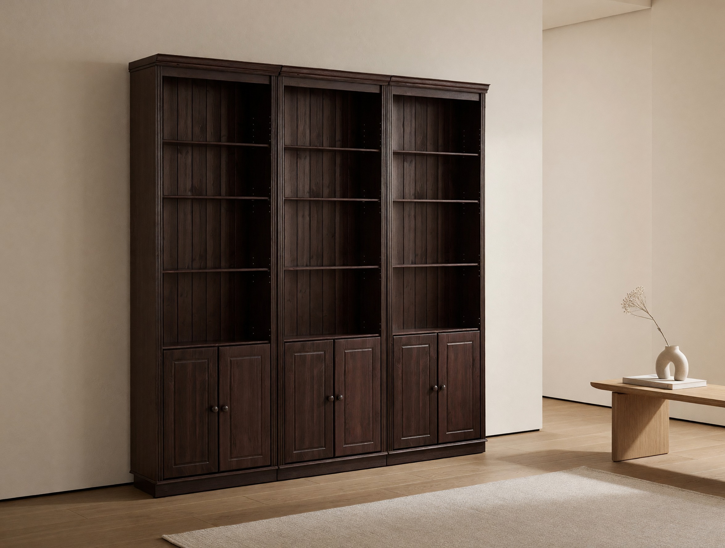 Regalset Saltoro 117 (Dunkelbraun)