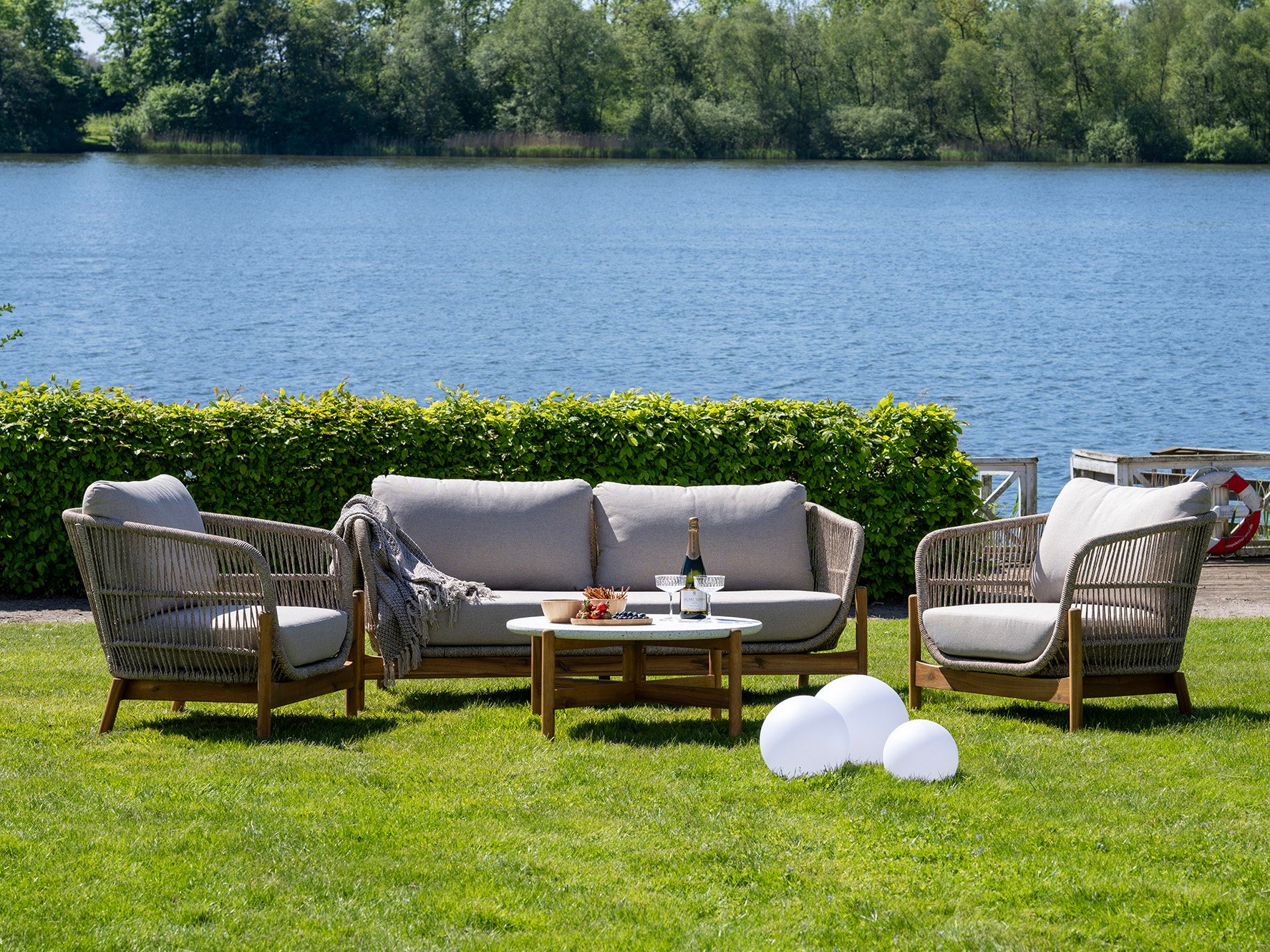 Garten-couchtisch Tivevai 105