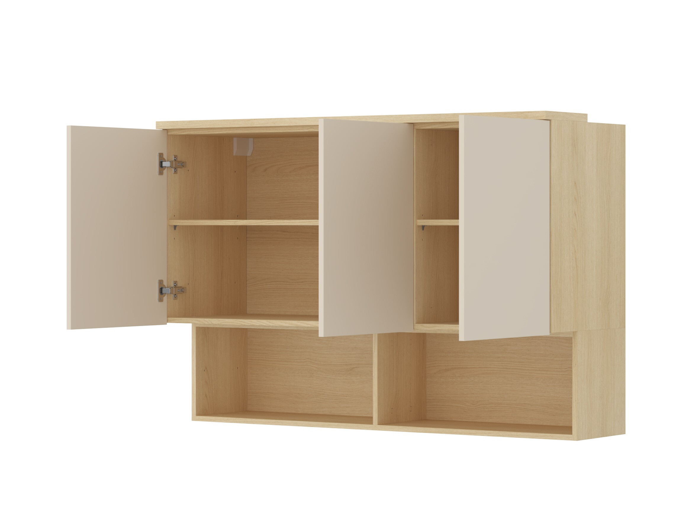 Möbel-Set Nolcala 121 (Eiche + Beige)