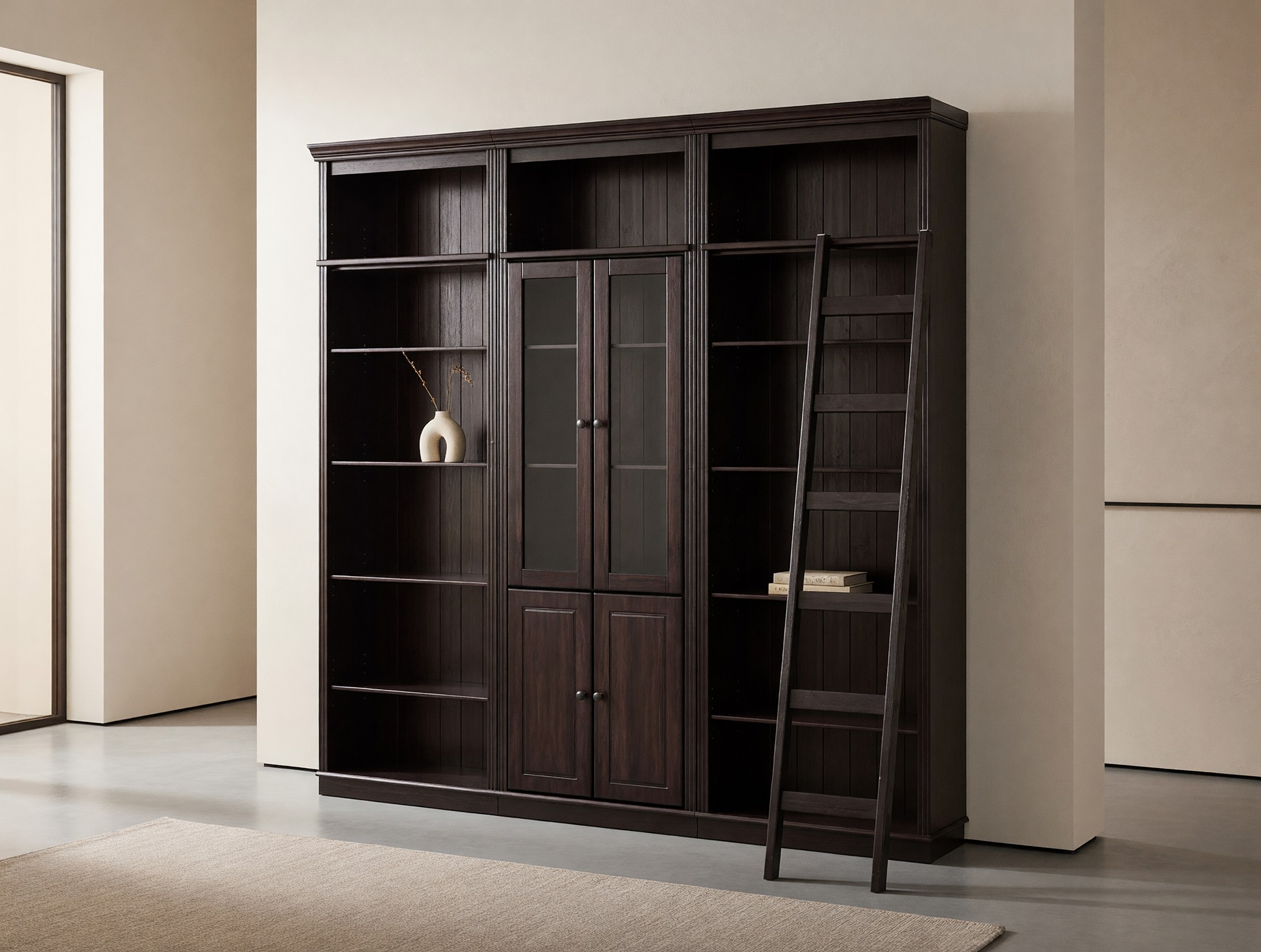 Regalset Saltoro 126 (Dunkelbraun)