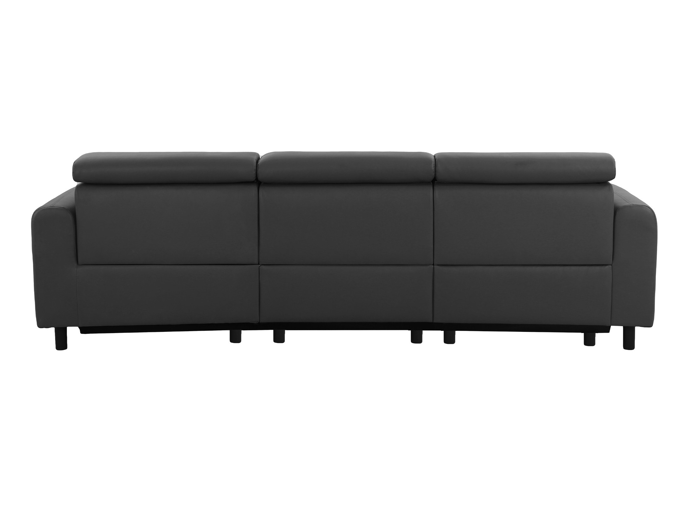 Ecksofa Liegesessel Denton 1509 (Dunkelgrau)