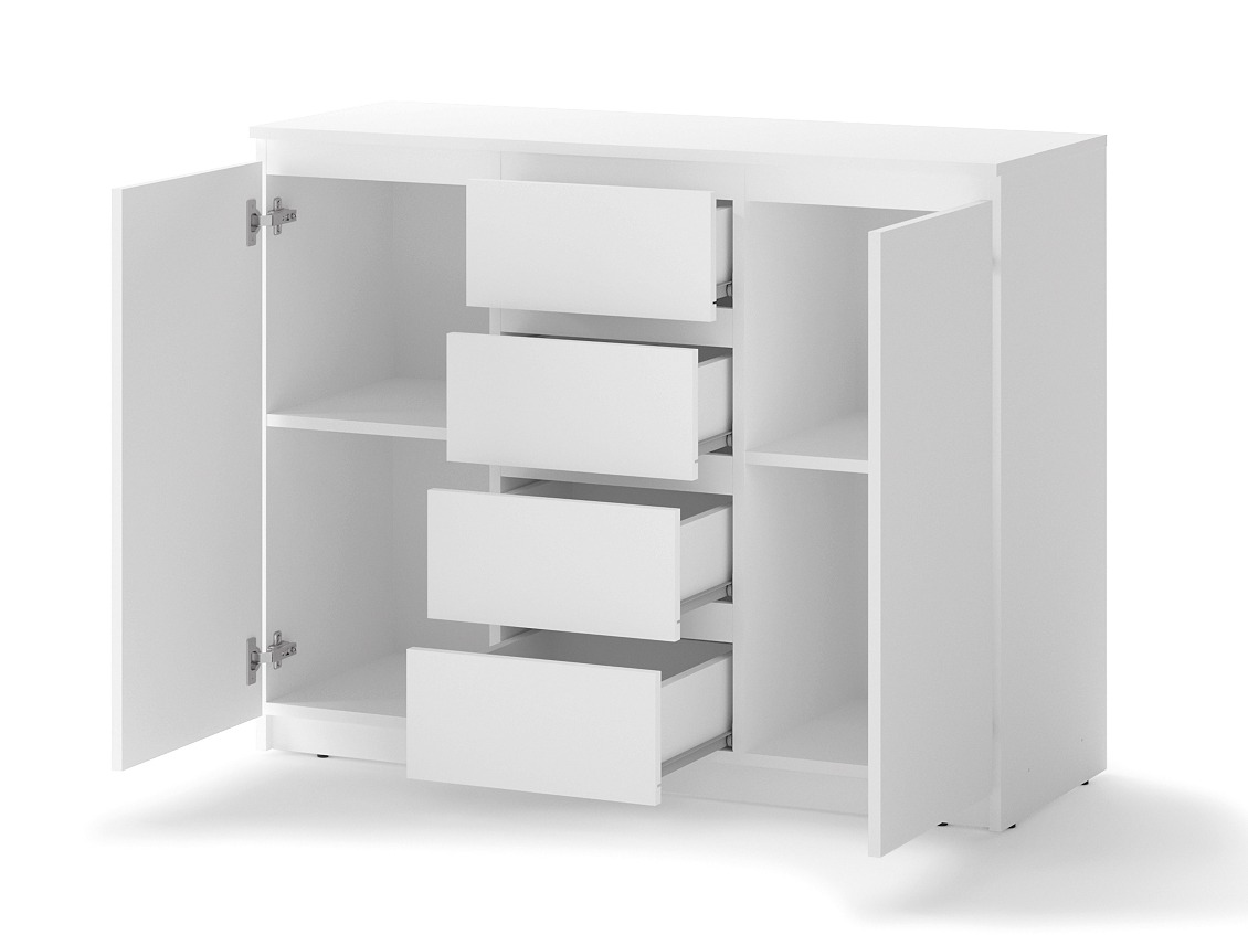 Kommode Cirdelu 105 (Weiss)