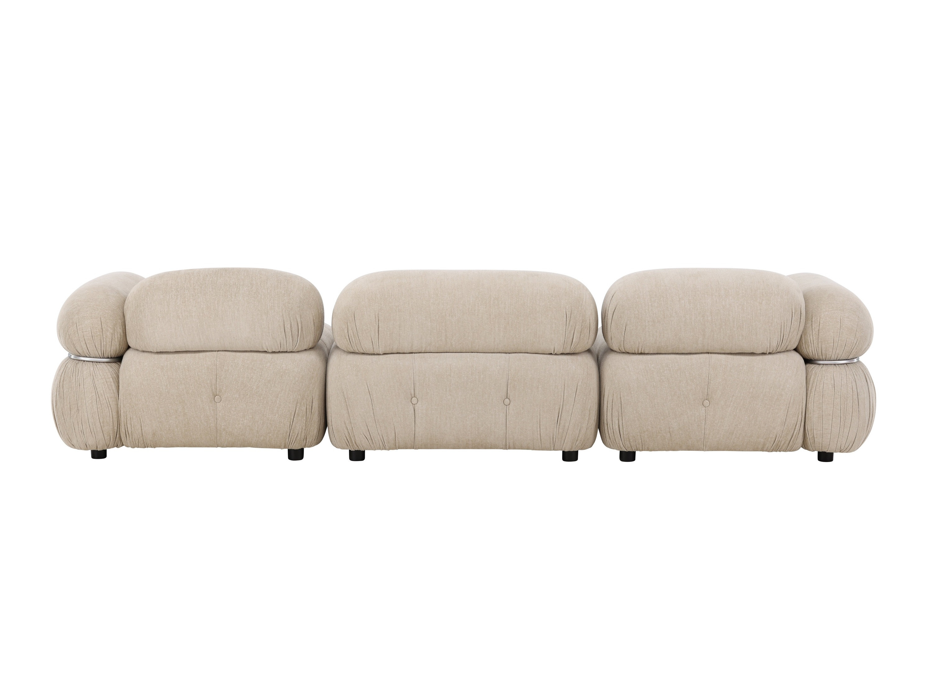 Modulares Sofa Evardale 104 (Beige + Silber)
