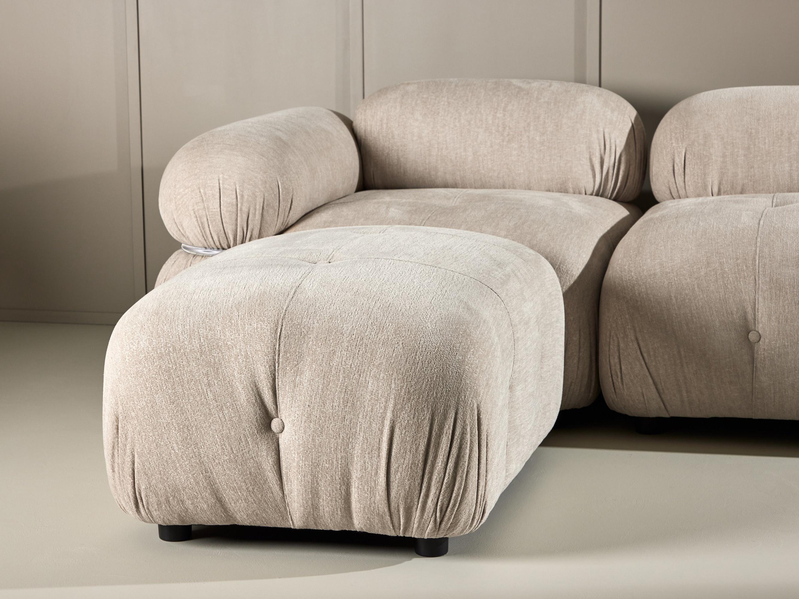 Modulares Sofa Evardale 104 (Beige + Silber)