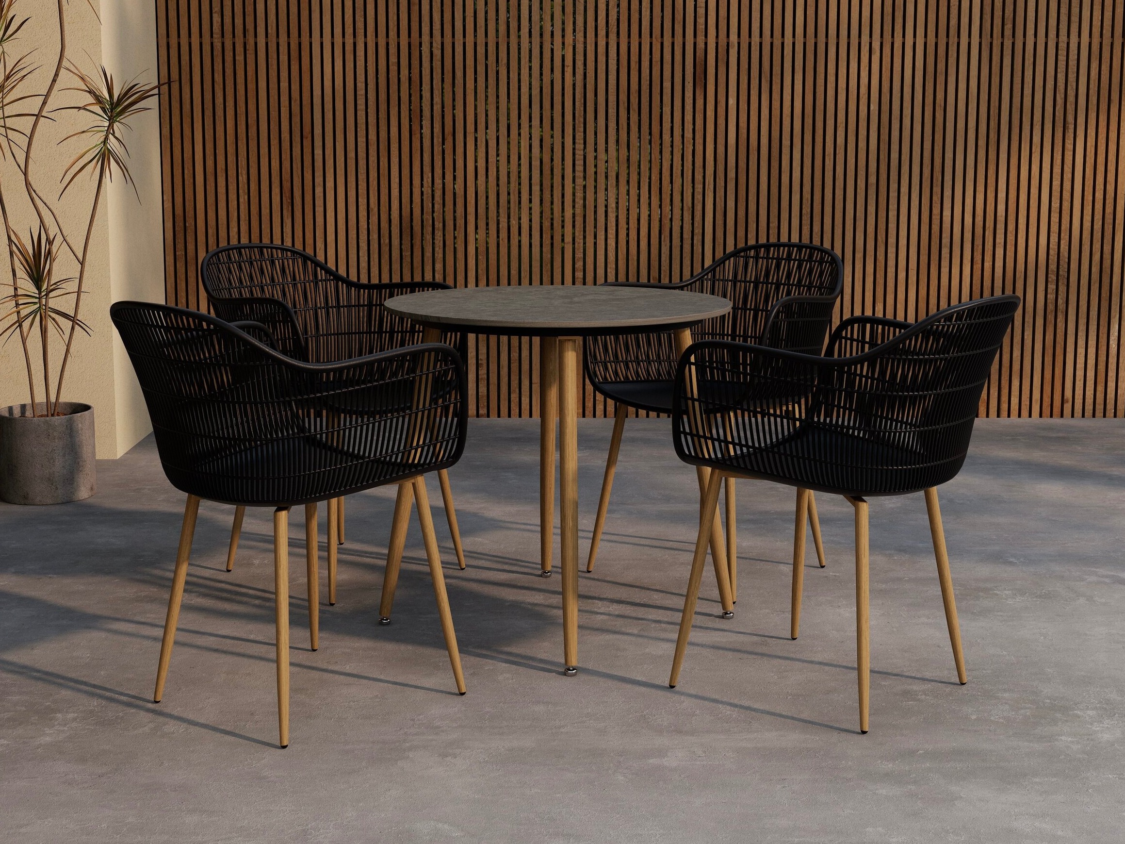 Tisch und Stühle Dallas 5221