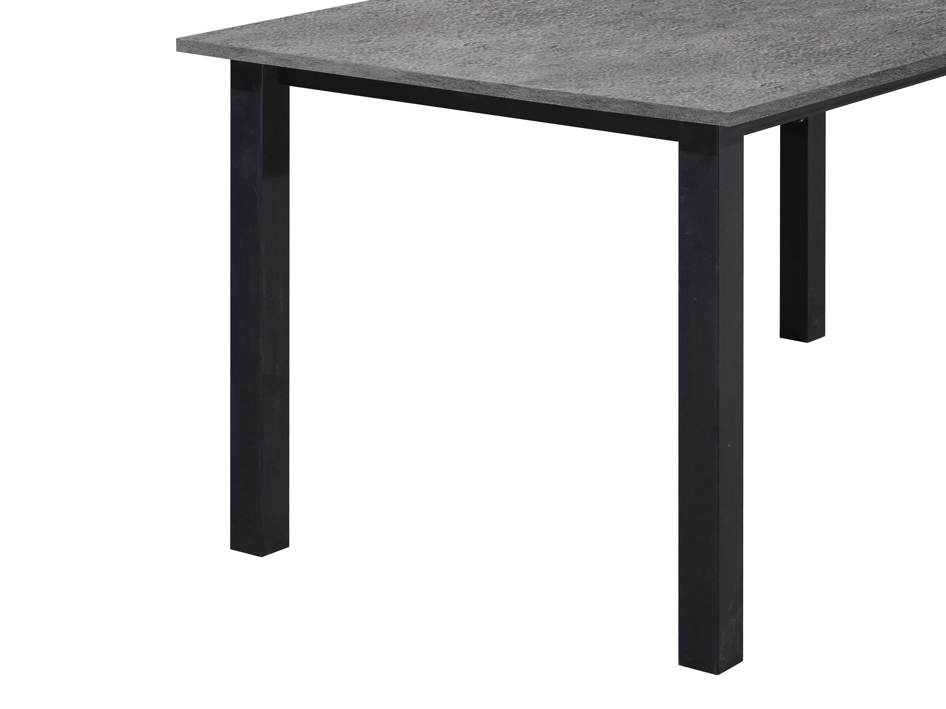Tisch Denton 1548 (Schwarz + Beton)