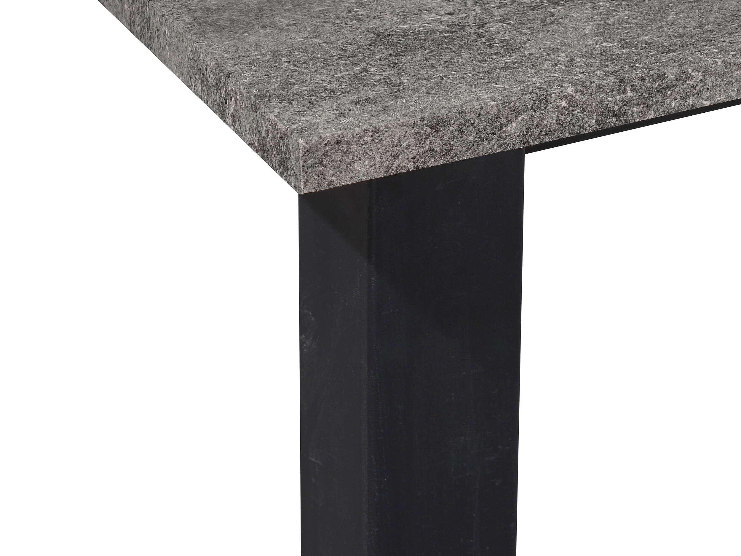 Tisch Denton 1548 (Schwarz + Beton)