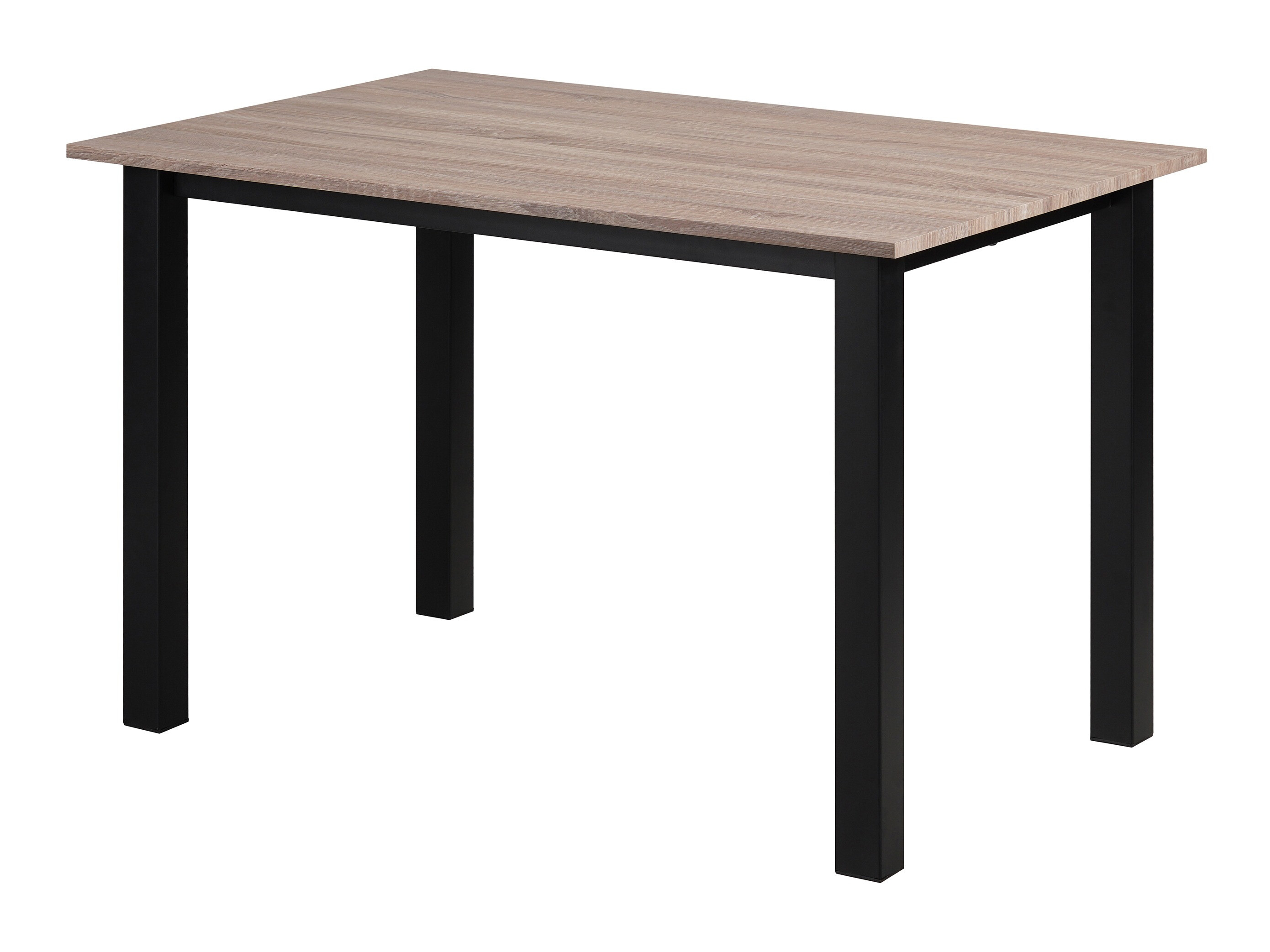 Tisch Denton 1548 (Schwarz + Eichenholzoptik)