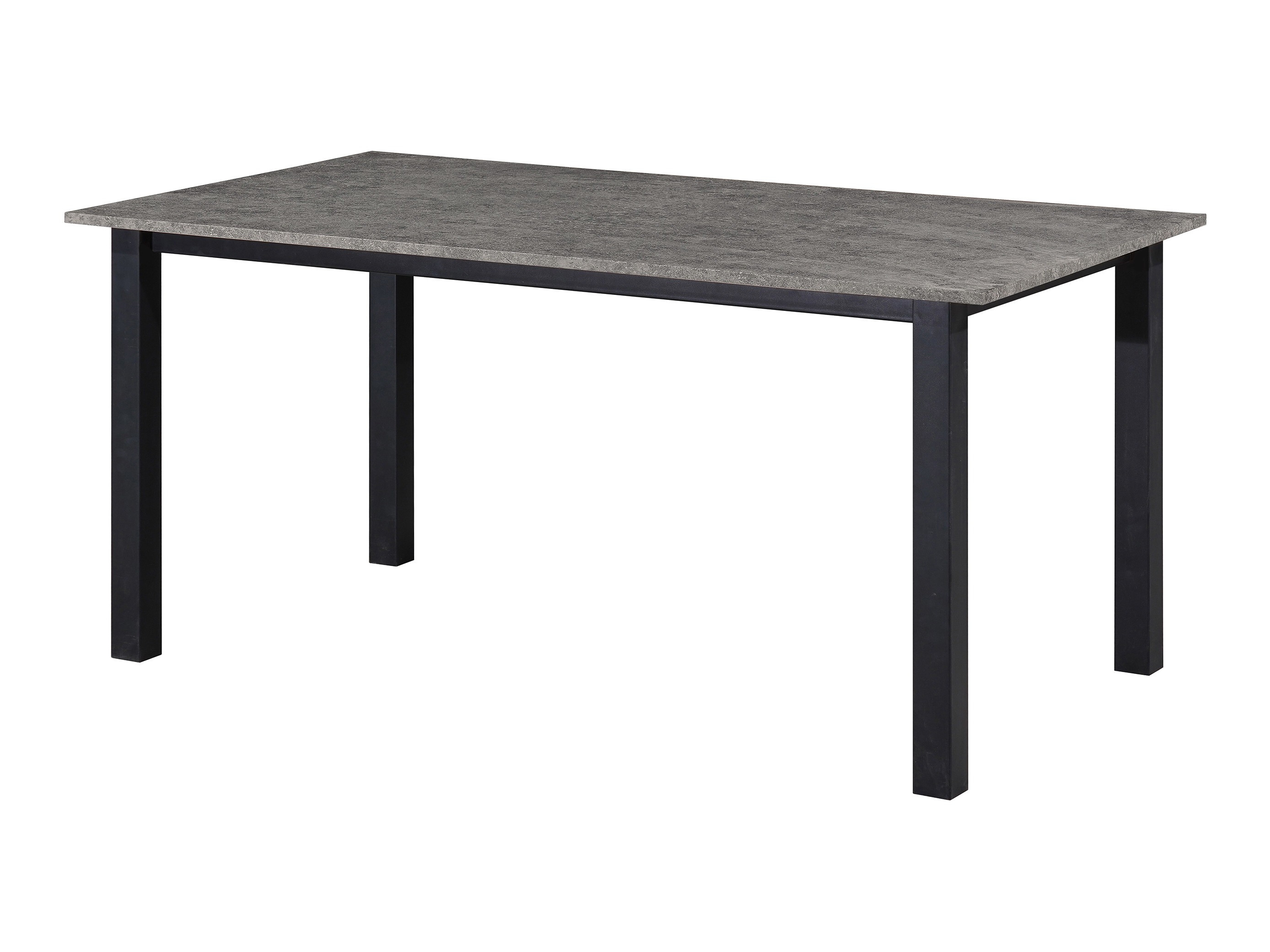 Tisch Denton 1549 (Schwarz + Beton)