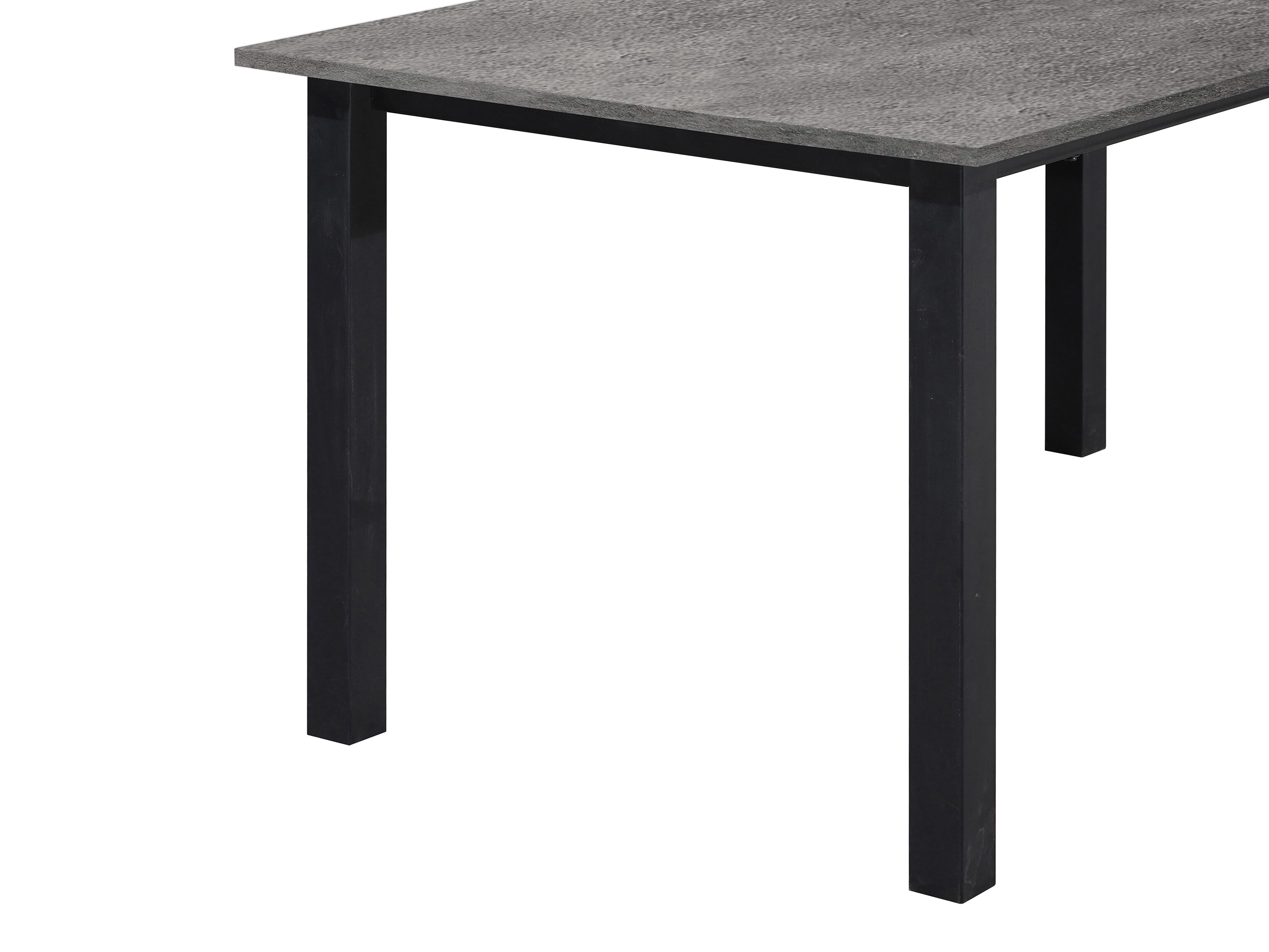 Tisch Denton 1549 (Schwarz + Beton)
