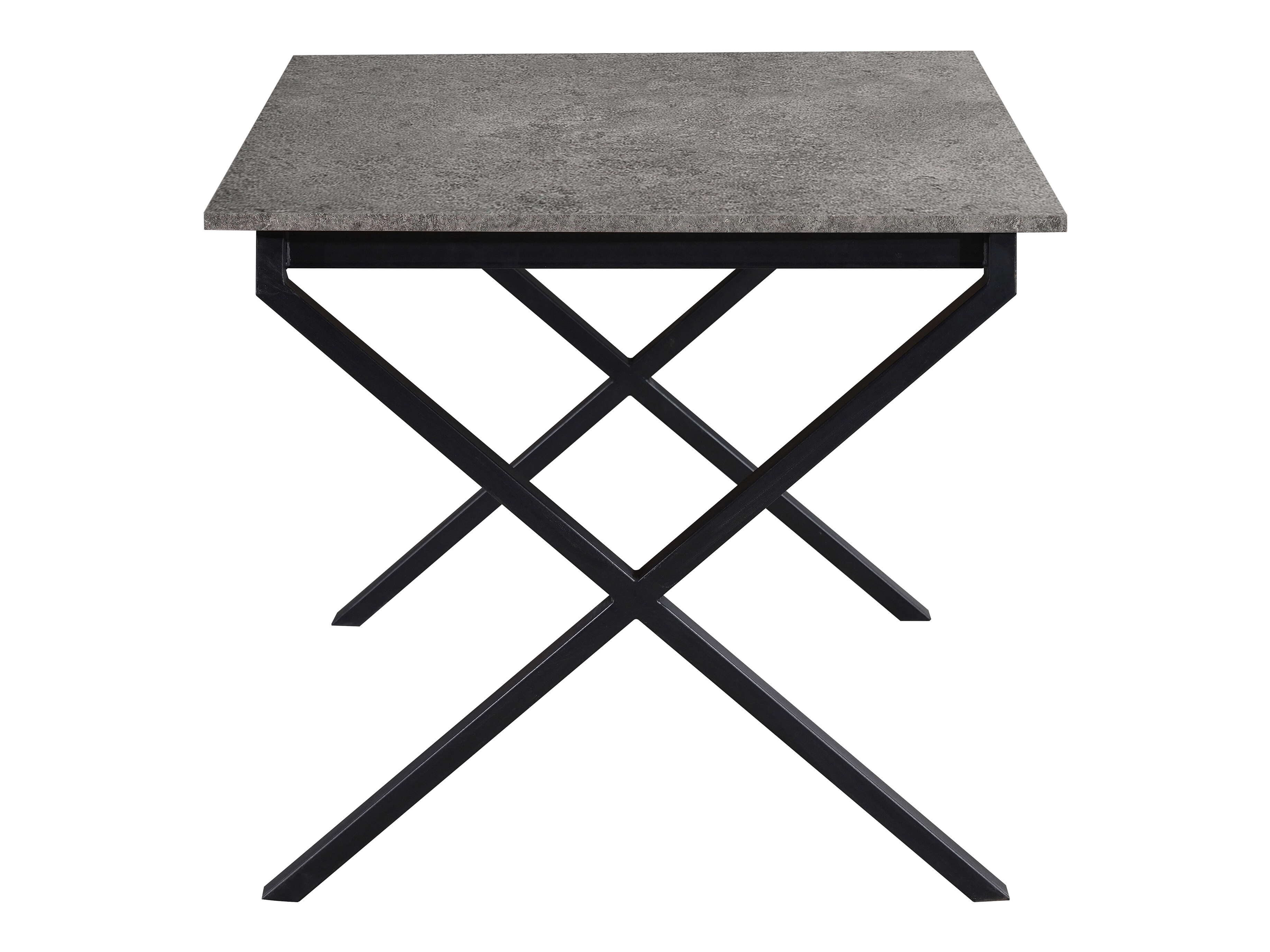 Tisch Denton 1554 (Schwarz + Beton)