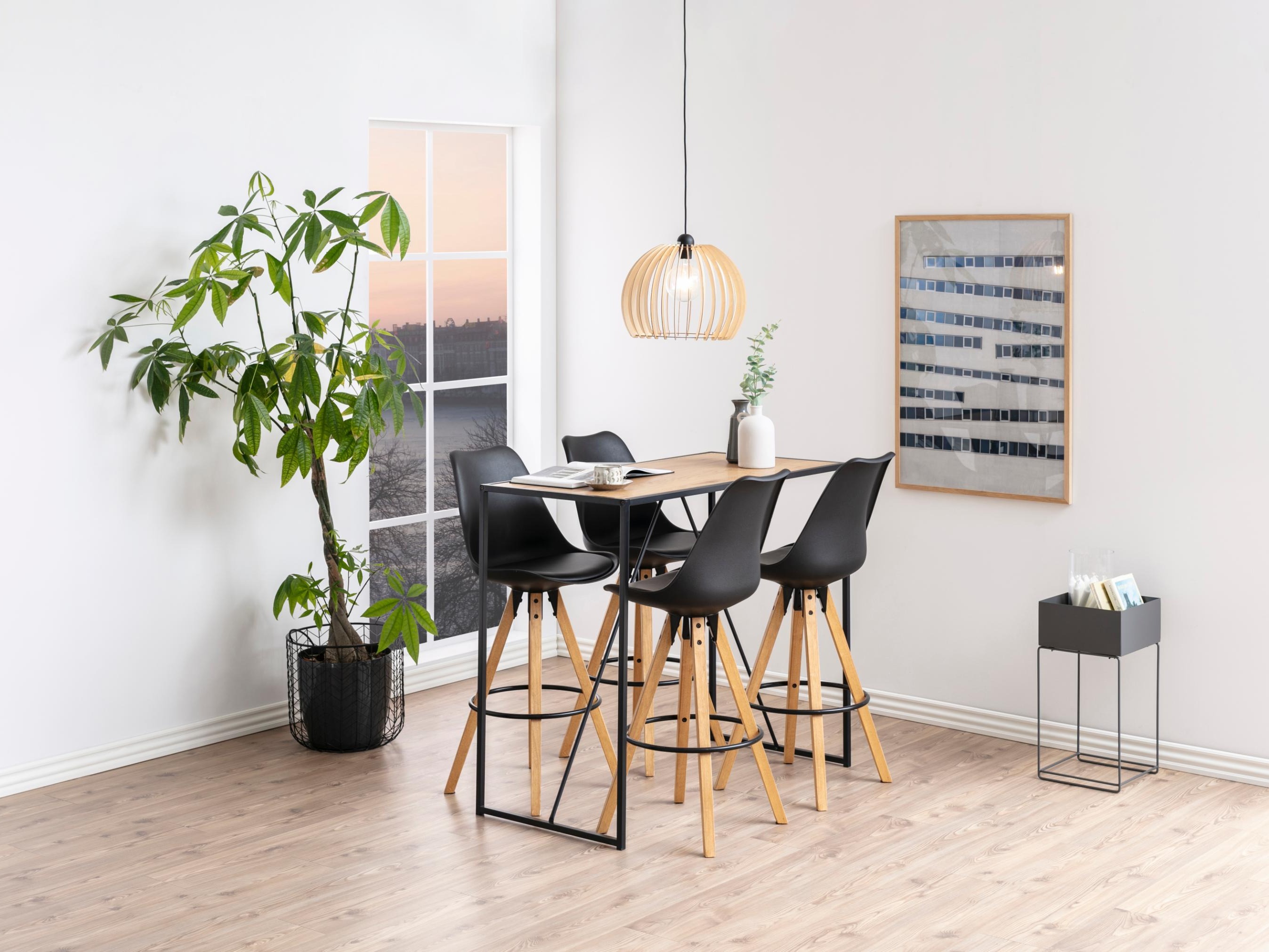 Bartisch Norsica Sevferi 162 (Schwarz + Wildeichenholzoptik)
