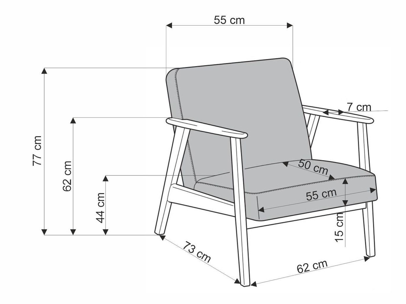 Sessel Houston 2116 (Castel 93)