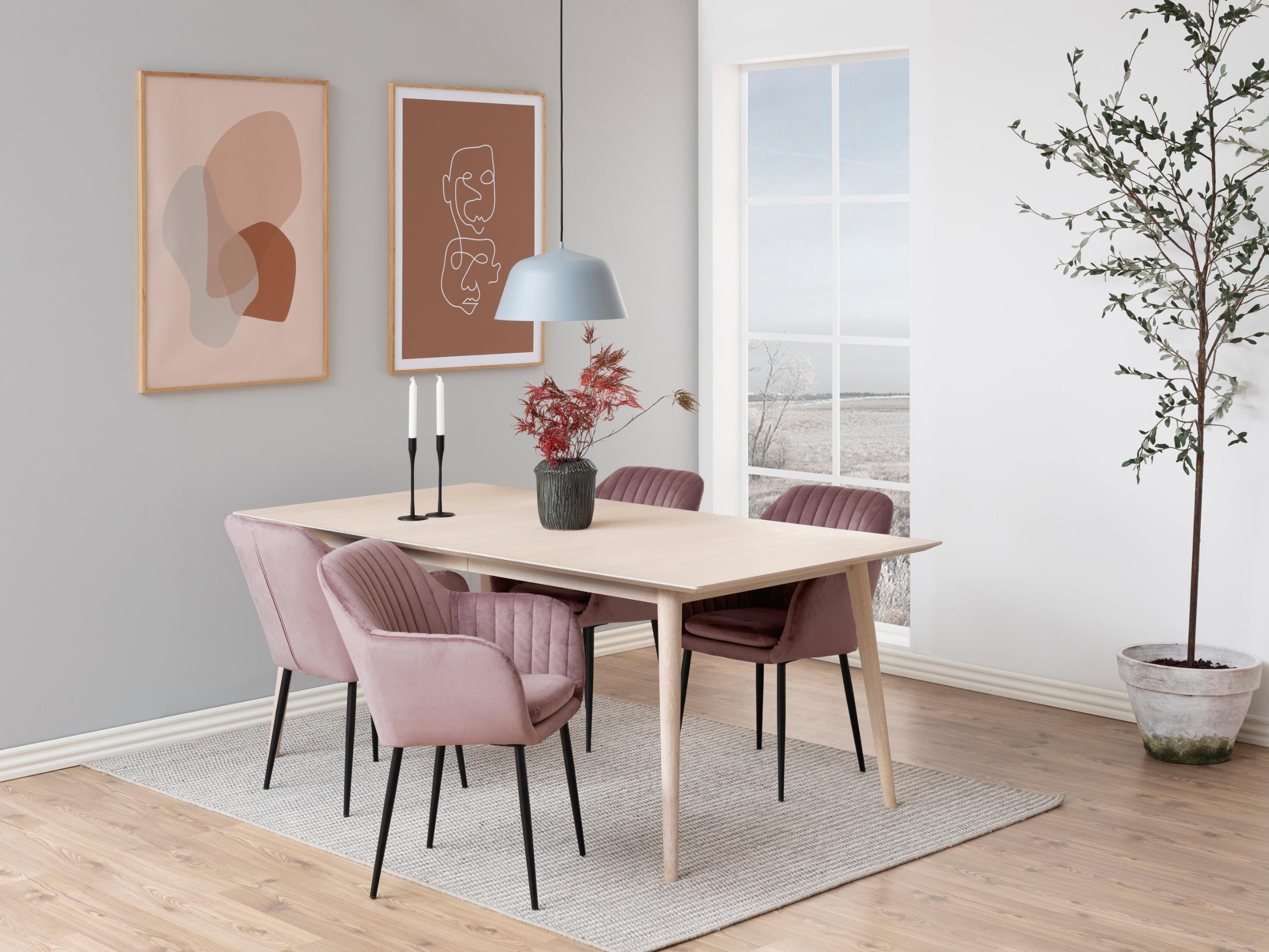 Stuhl Norsica 253 (Staubig rosa)