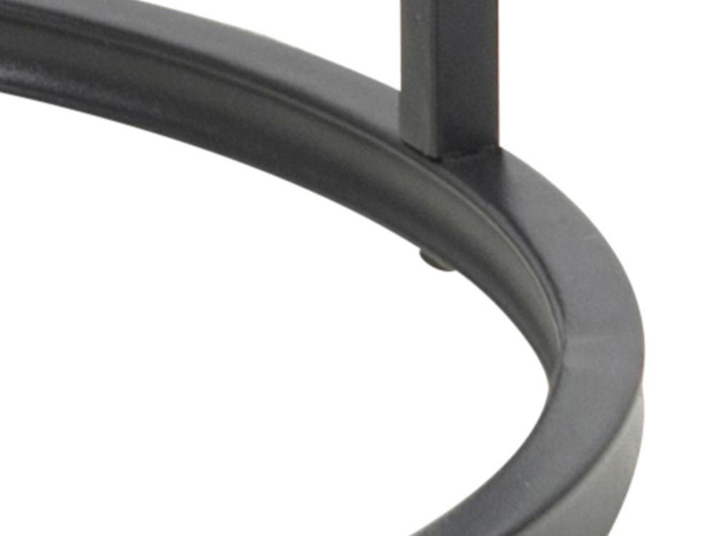 Beistelltisch Norsica Sevferi 118 (Wildeichenholzoptik + Schwarz)