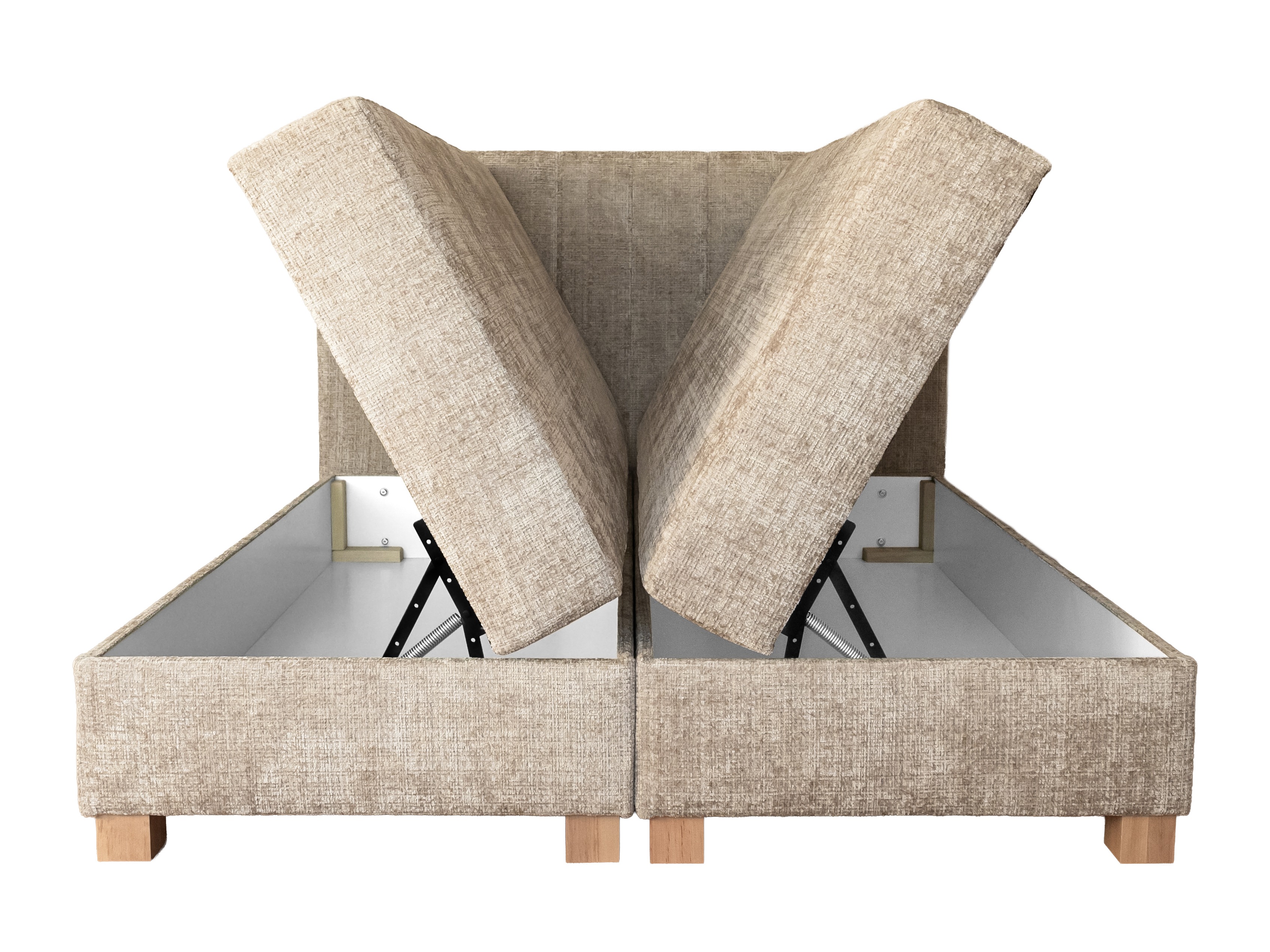 Boxspringbett Houston 2119 (Beige)