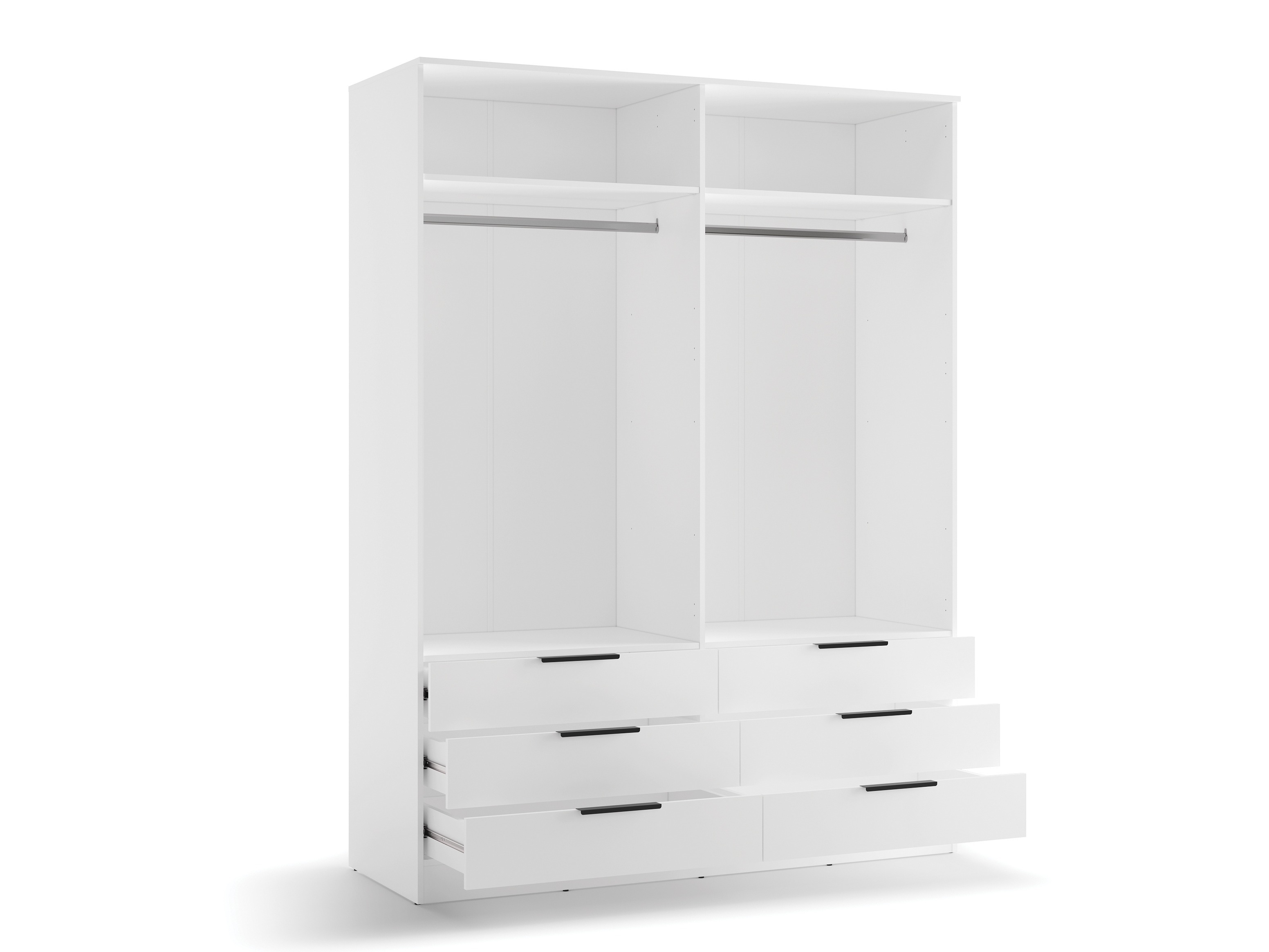 Kleiderschrank Fresno 182 (Weiss)