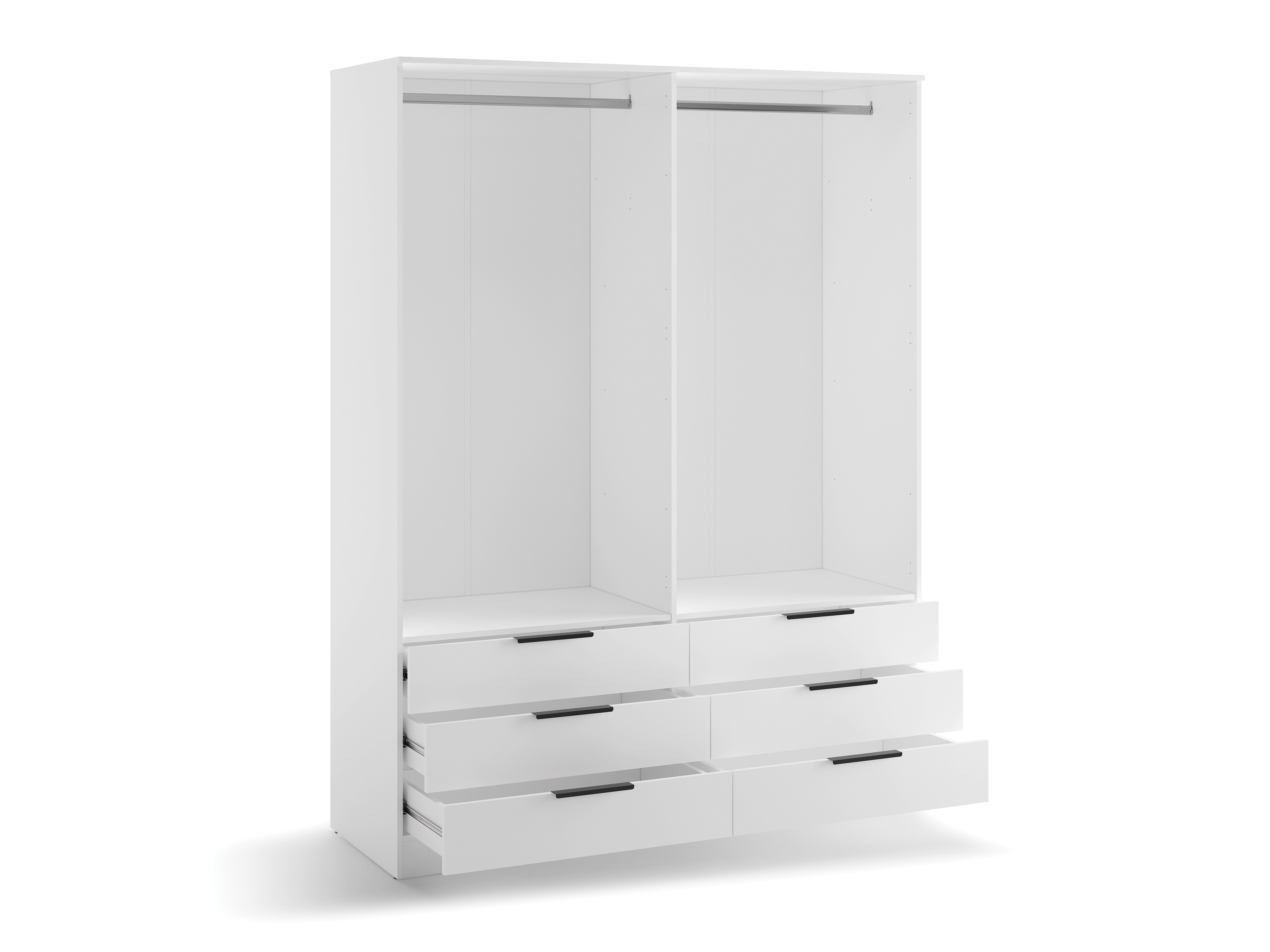Kleiderschrank Fresno 182 (Weiss)