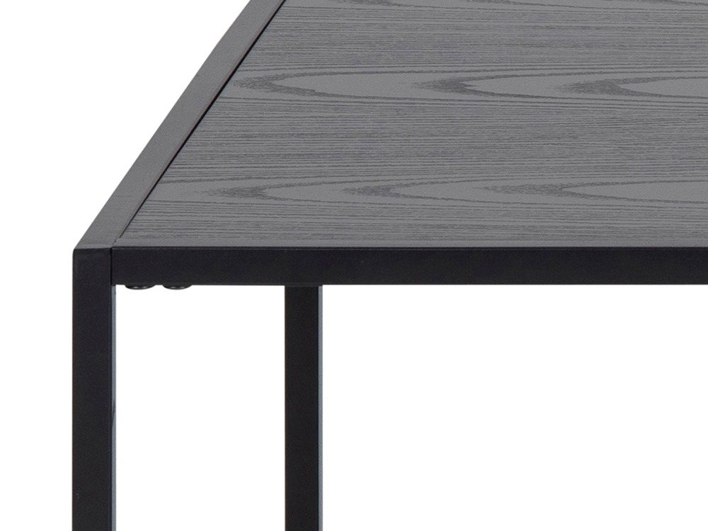 Couchtisch Norsica Sevferi 130 (Esche schwarz + Schwarz)