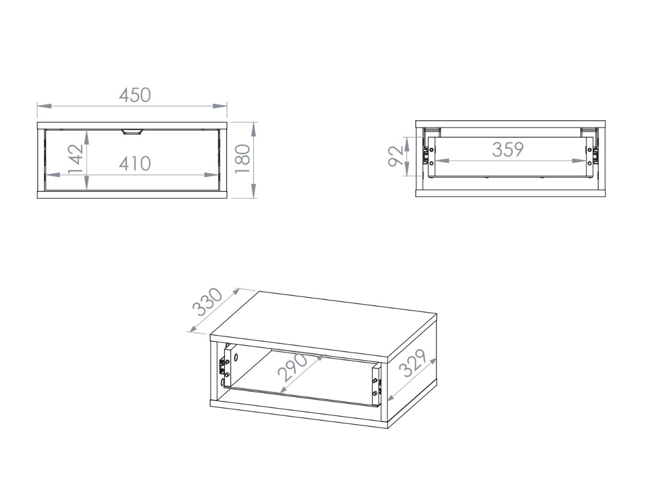 Nachttisch Morsero 107