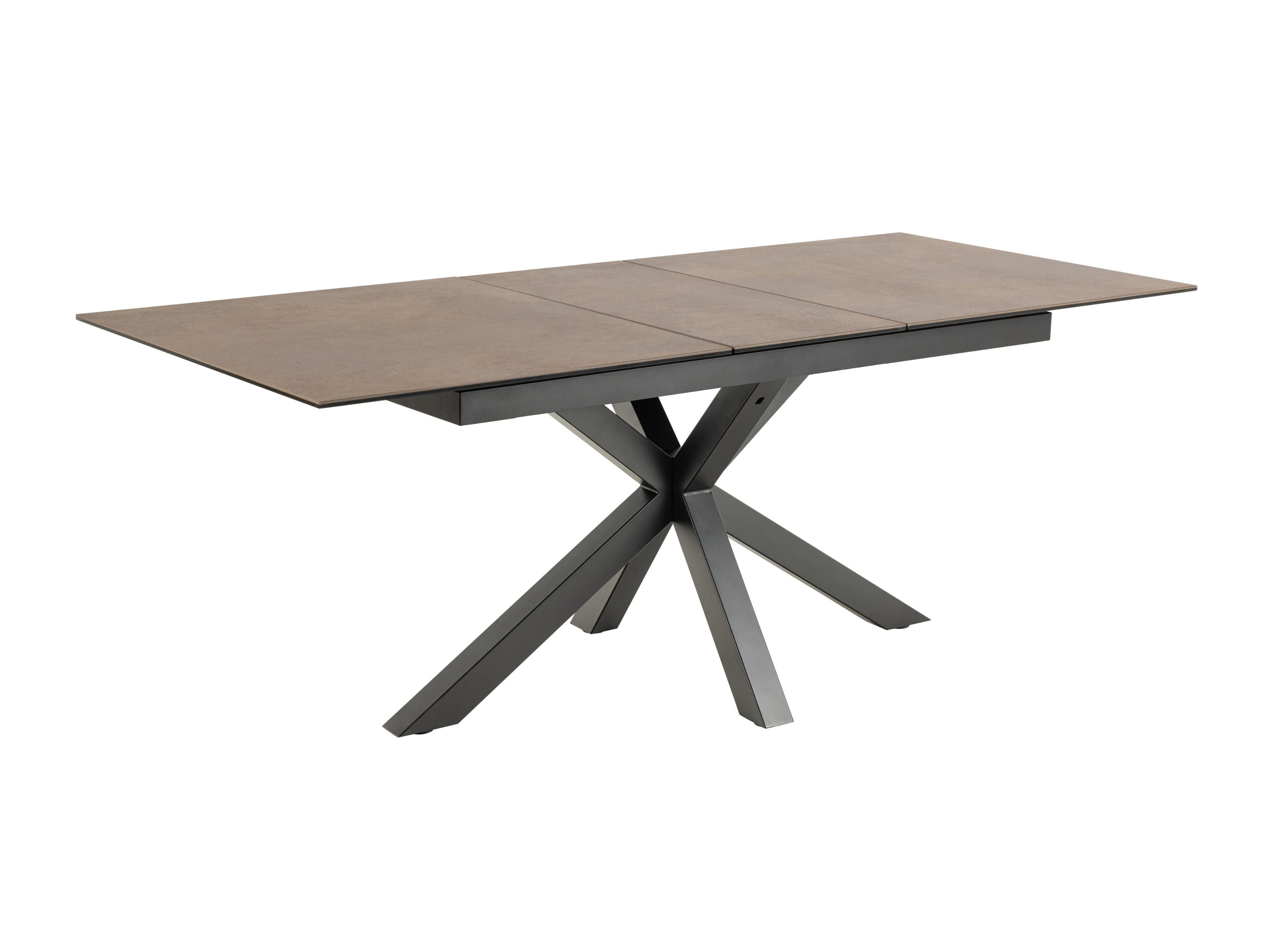 Tisch Norsica 676 (Schwarz + Braun)