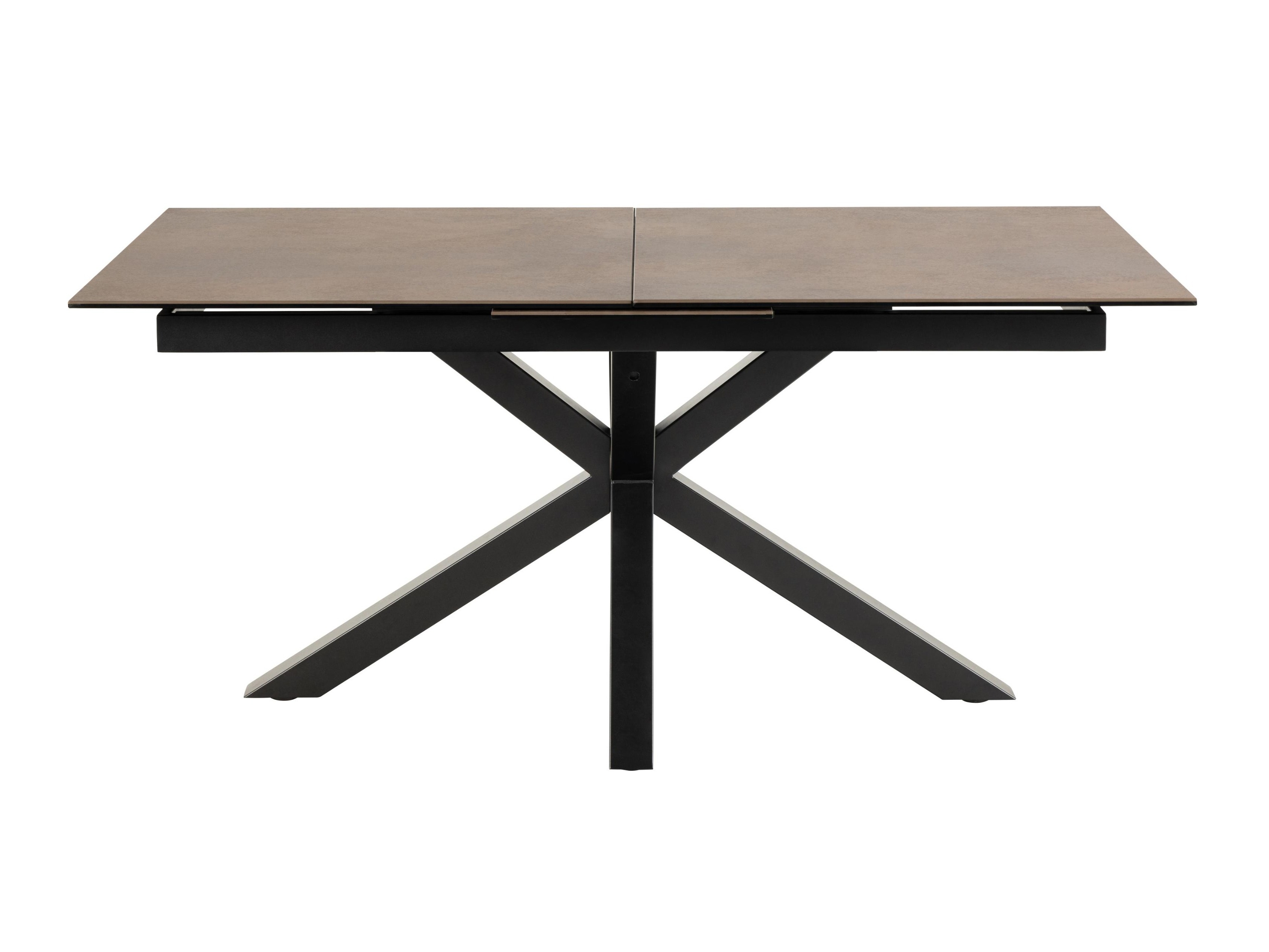 Tisch Norsica 676 (Schwarz + Braun)