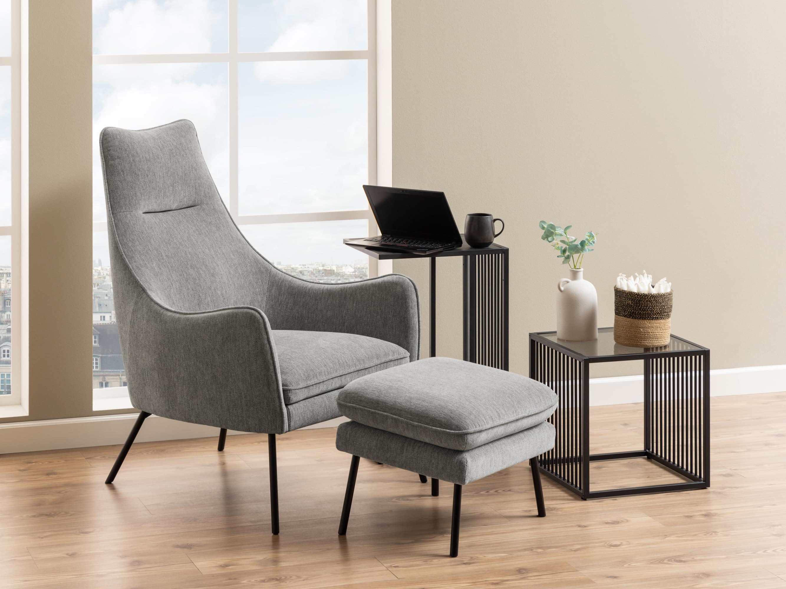 Beistelltisch Norsica Livevai 102 (Schwarz)