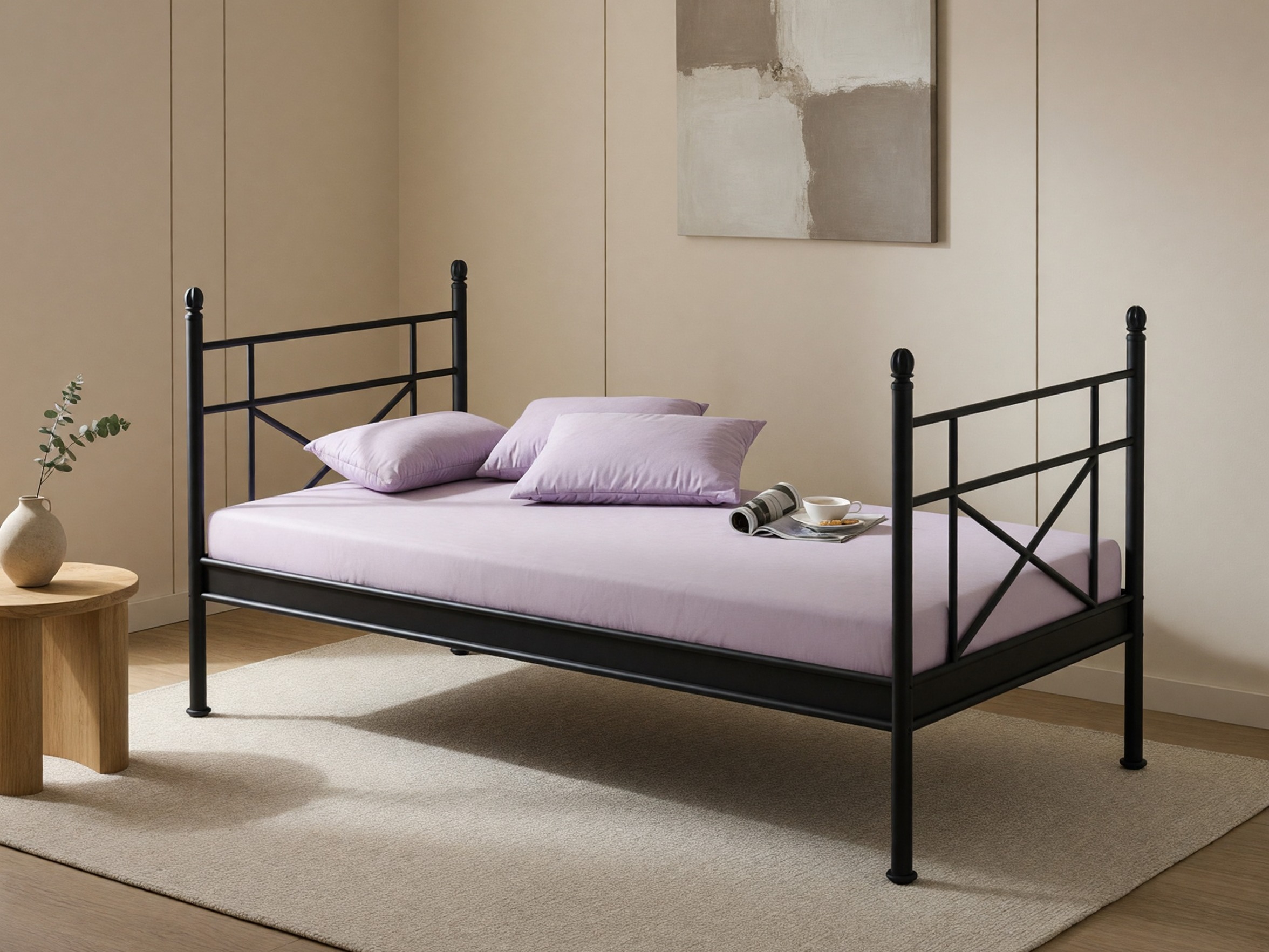 Bett Denton 152 (Schwarz)