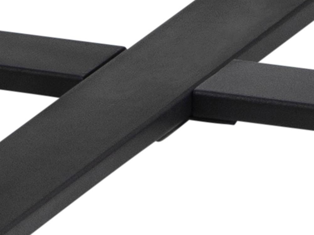 Tisch Norsica 309 (Schwarzer Marmor + Schwarz)