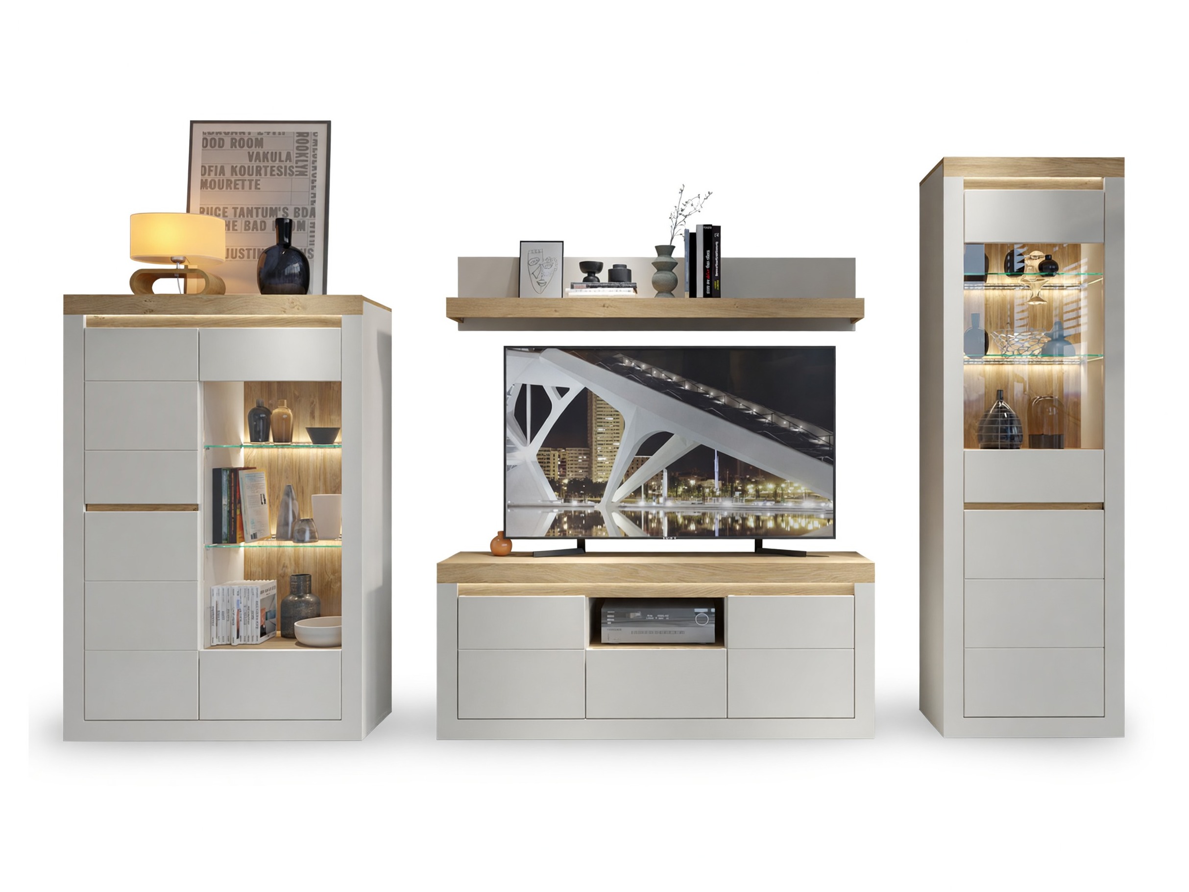 Wohnzimmer-Set Ophtola 120 (Rechts)