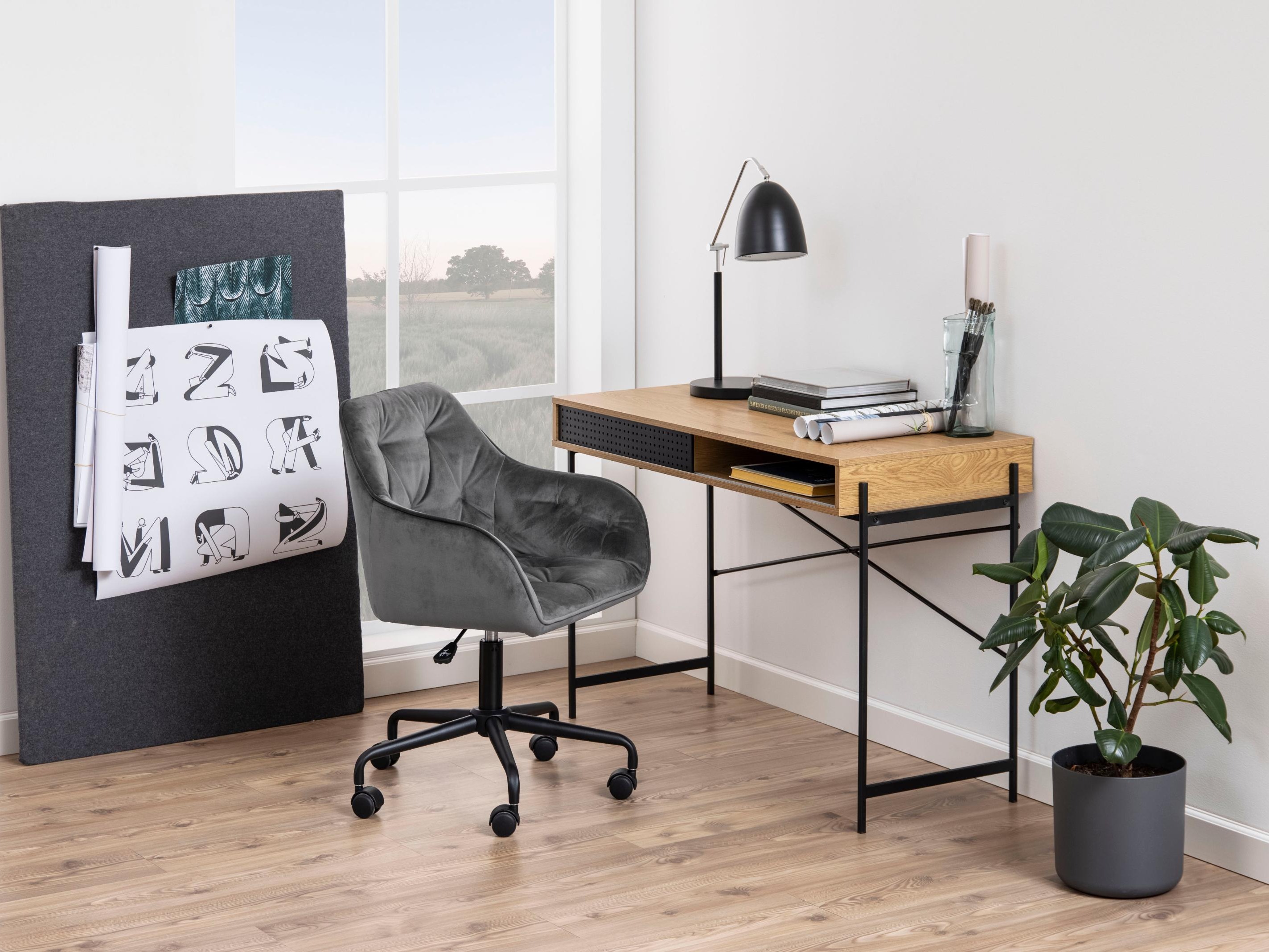 Bürotisch Norsica Levsori 105 (Wildeichenholzoptik)