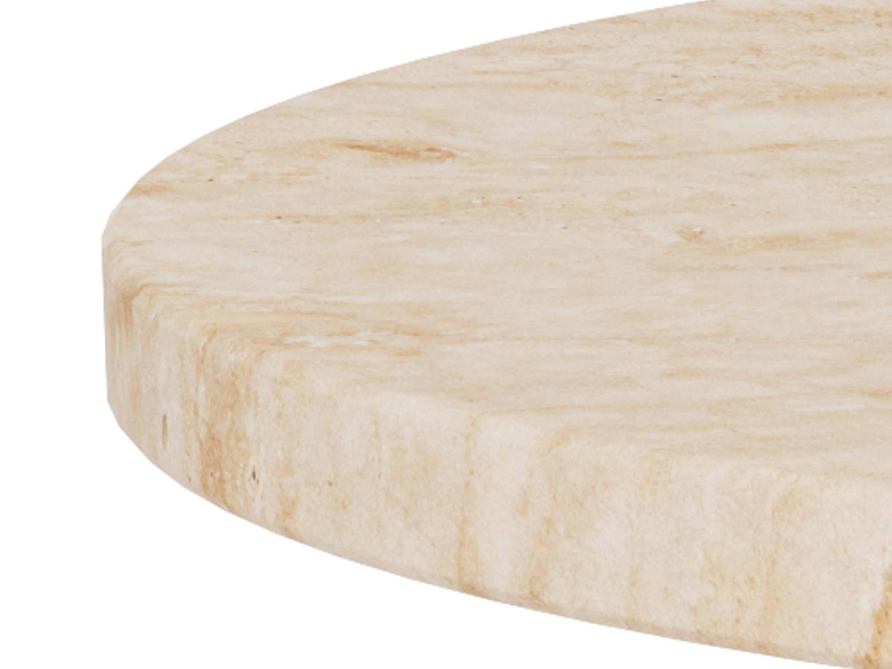 Couchtisch Norsica 819 (Beige + Silber)
