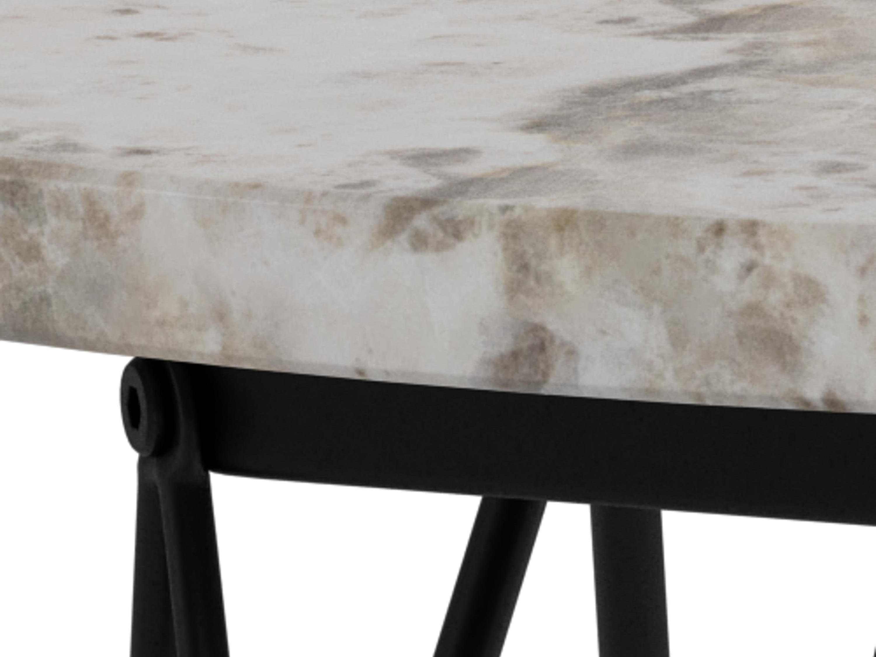 Couchtisch Norsica 819 (Grau + Schwarz)