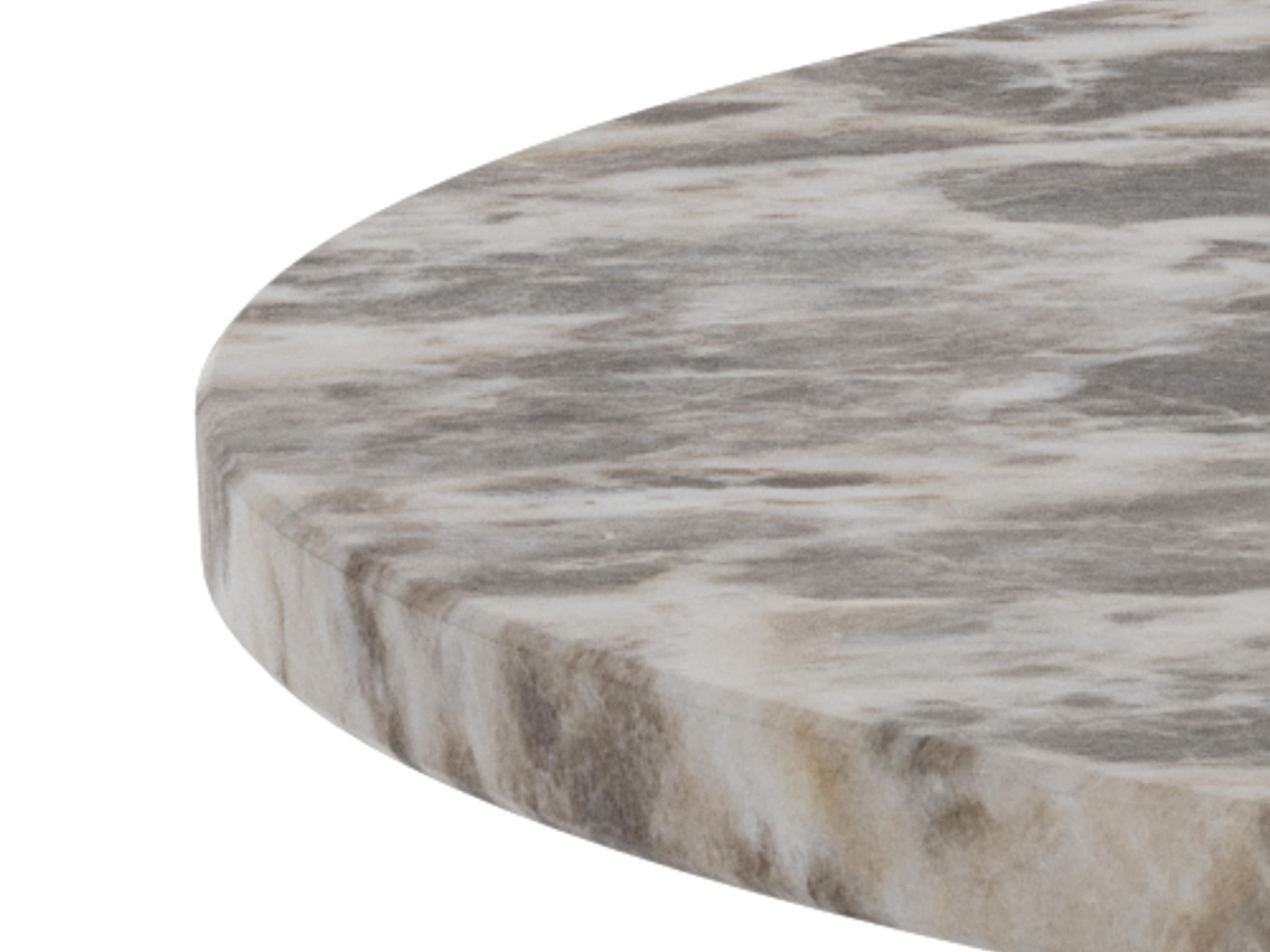 Couchtisch Norsica 820 (Grau + Silber)