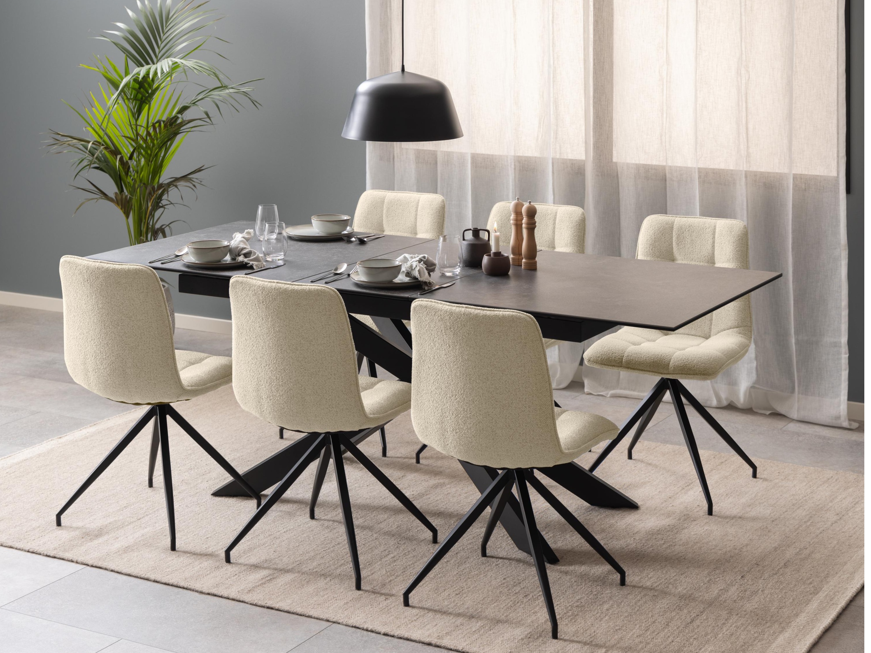 Tisch Norsica 685 (Schwarz)