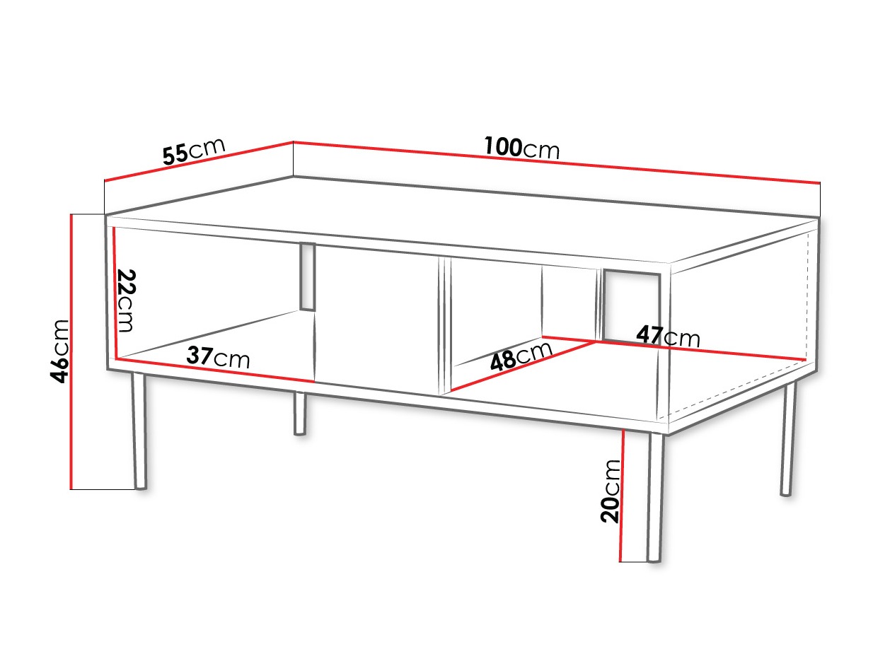 Couchtisch Morbala 101