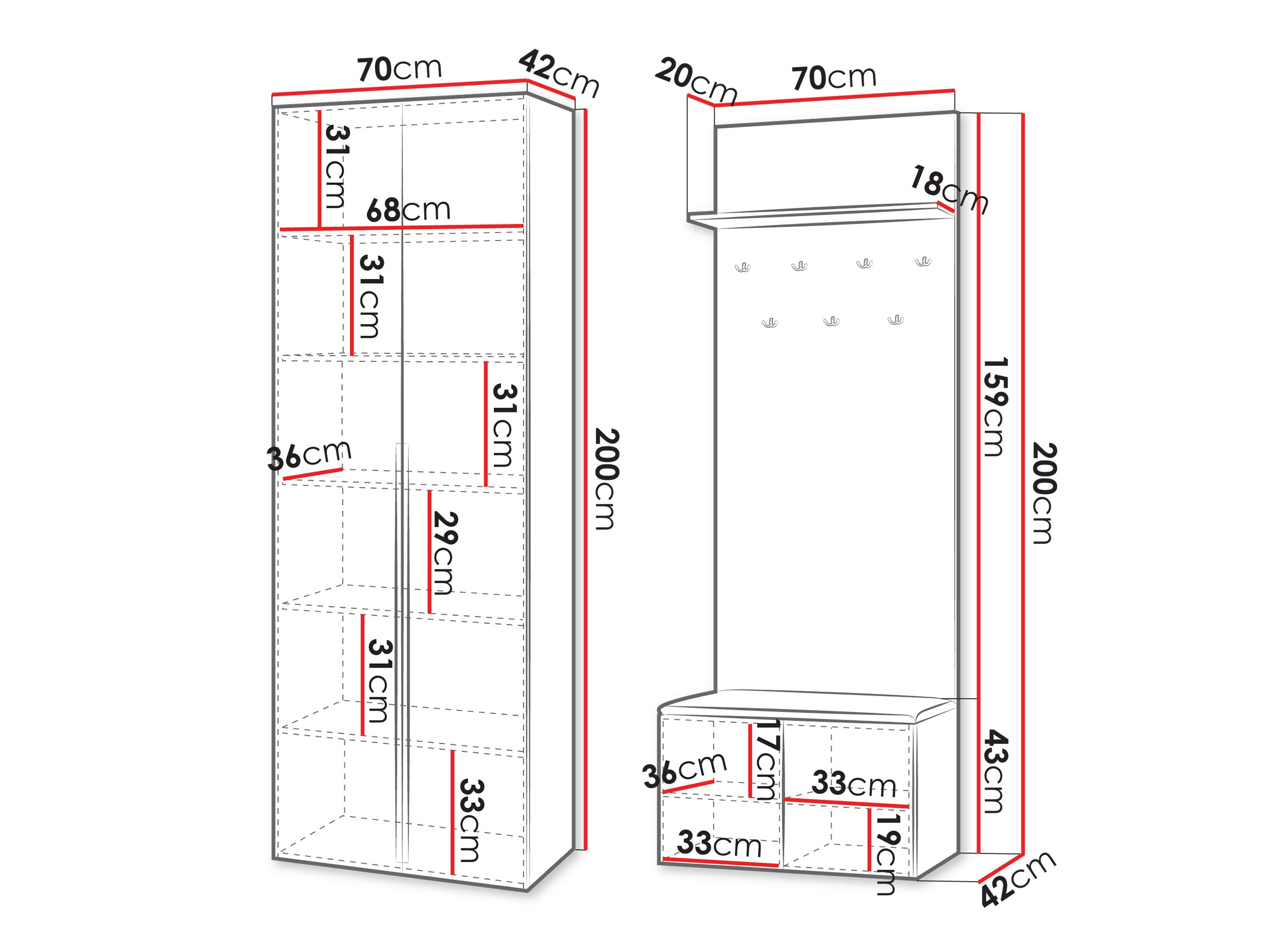 Flurgarnitur Comfivo 562