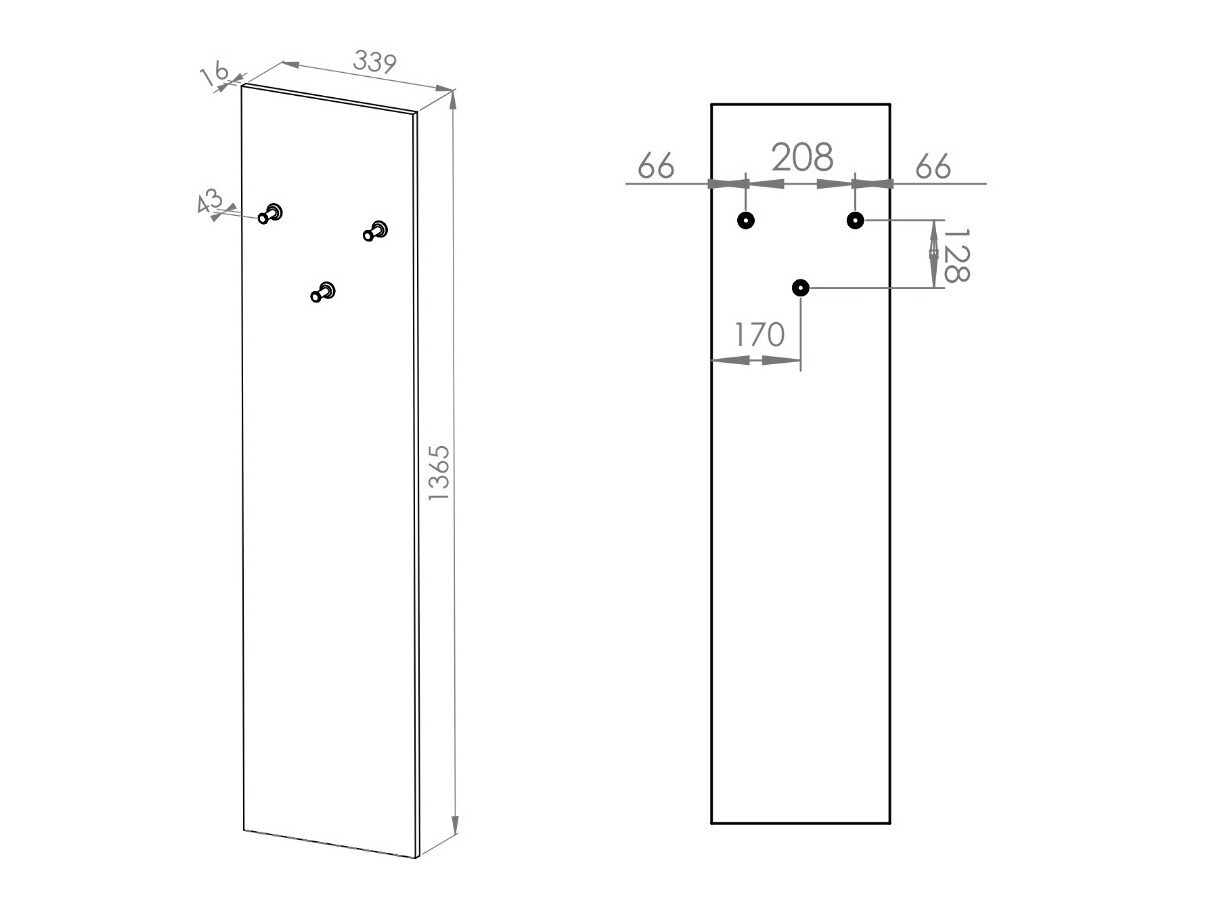 Flurgarnitur Marmeli 133