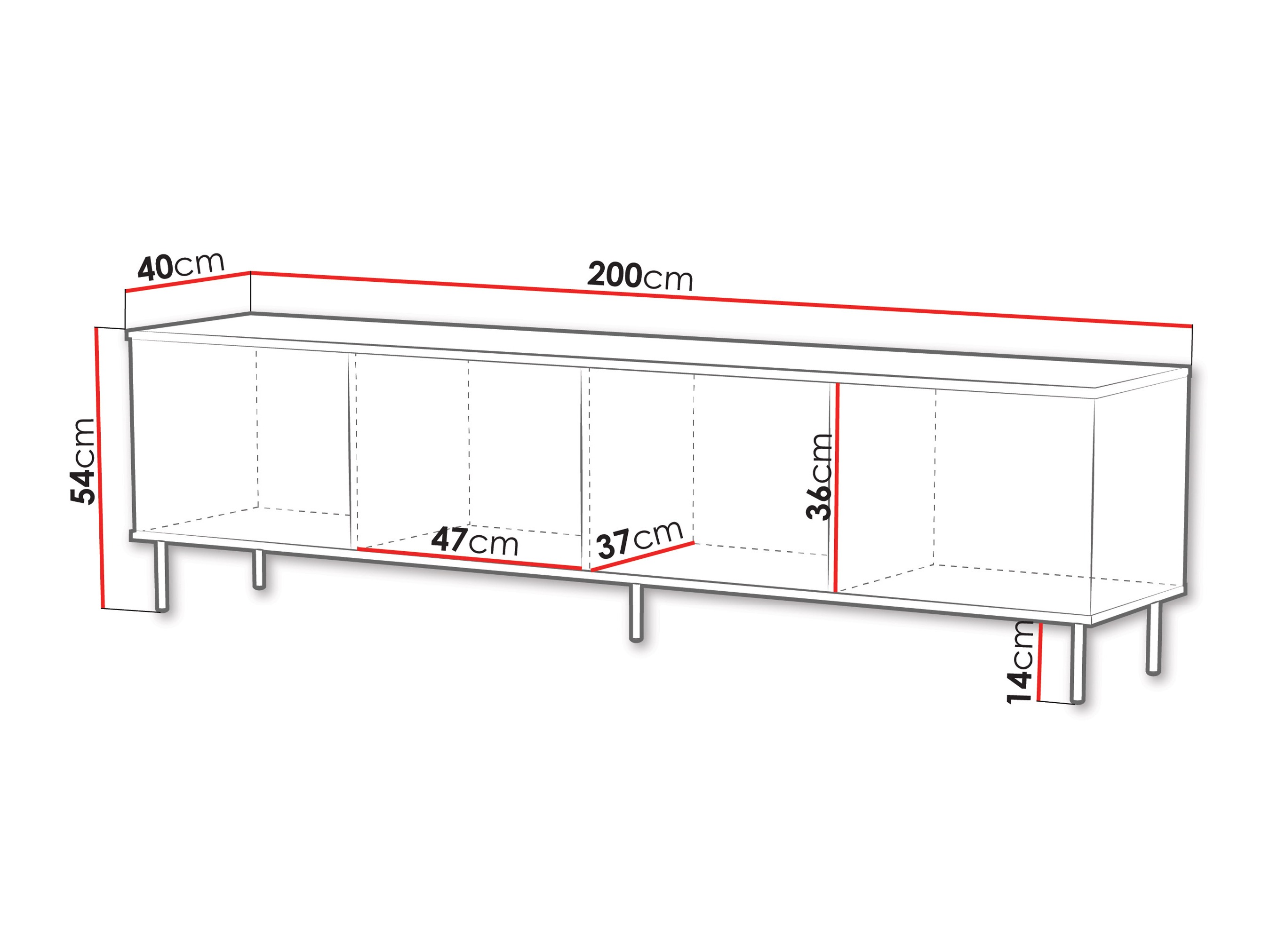 TV-Möbel Mirfloi 103
